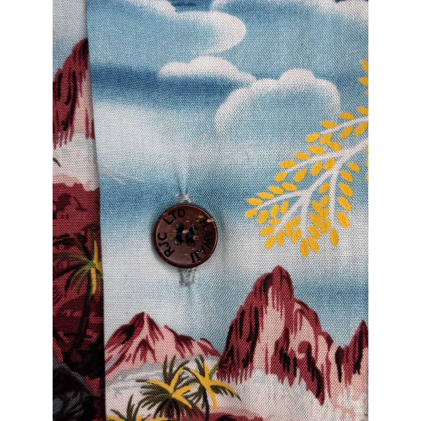 Vintage KALAHEO Hawaiian Shirt Large Blue Tropical Island Hawaii Size US L / EU 52-54 / 3 - 11 Thumbnail