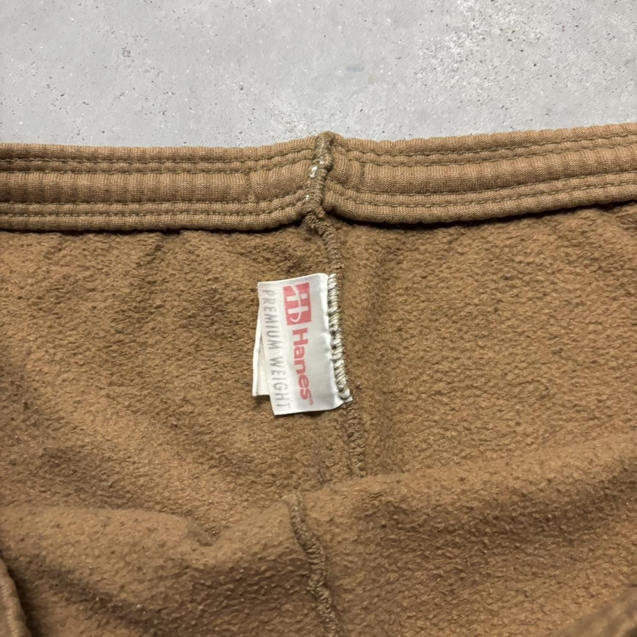 Japanese Brand × Vintage Crazy Vintage 90s Brown Streetwear Skater Essential Sweatpants! Size US 36 / EU 52 - 7 Thumbnail