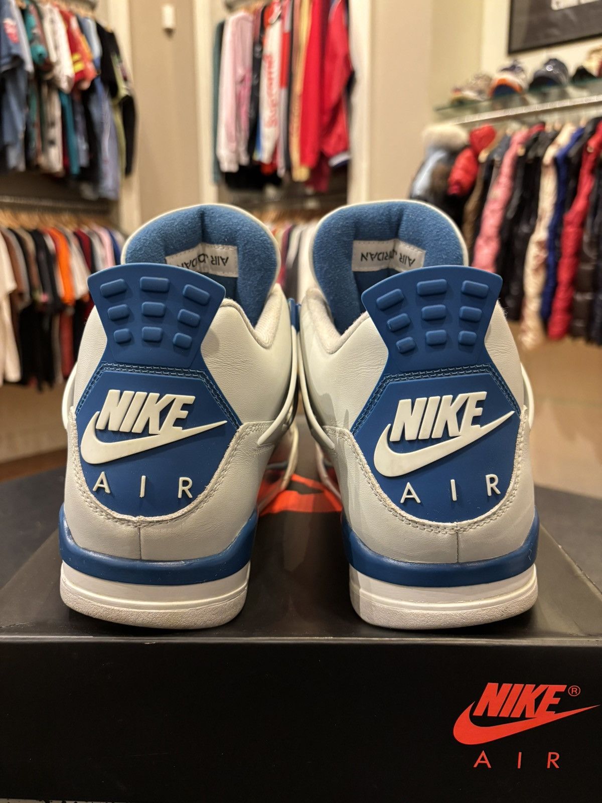Jordan Brand Jordan 4 Retro ‘Military Blue’ Size US 11.5 / EU 44-45 - 3 Thumbnail