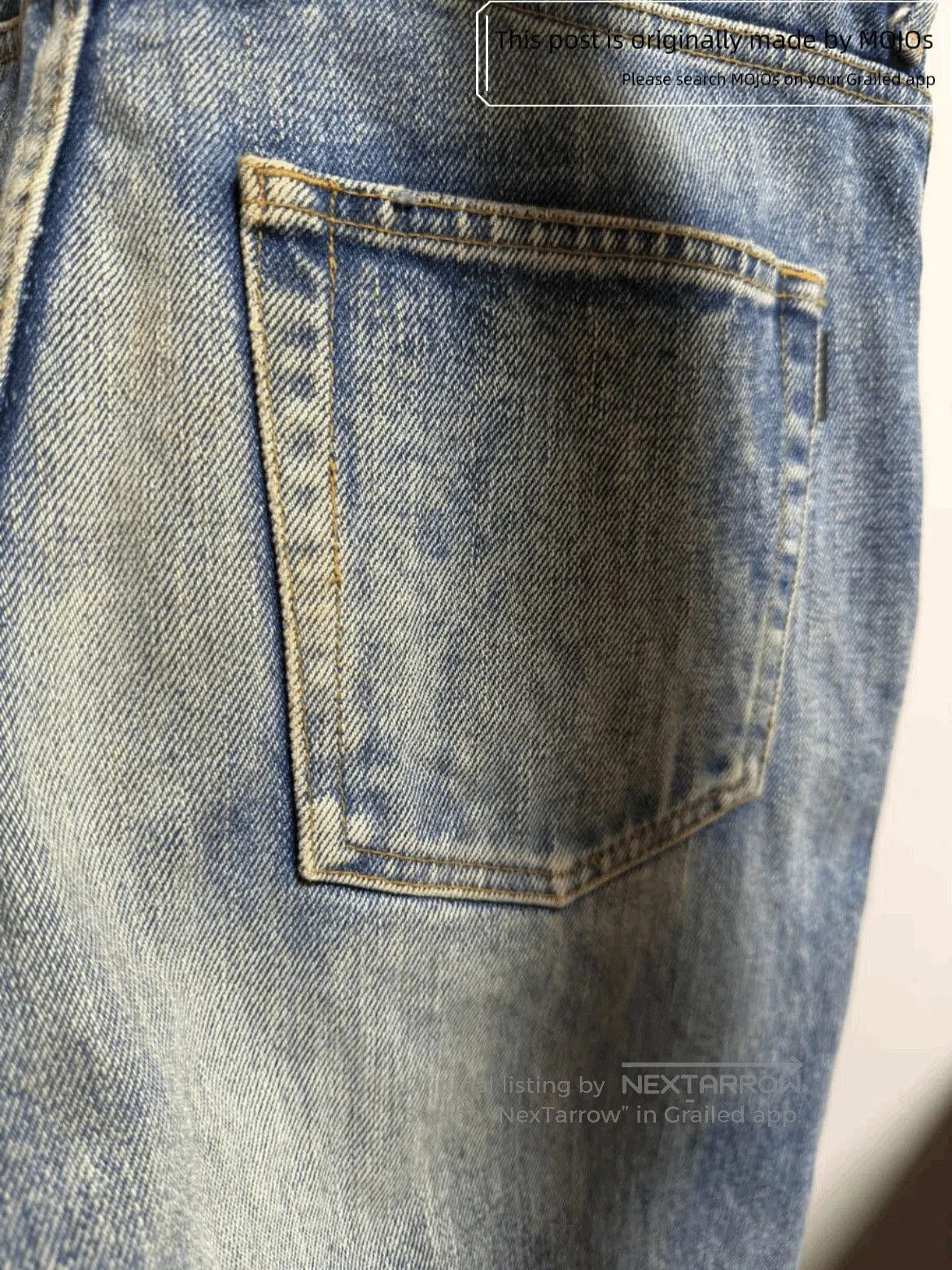 Saint Laurent Paris Sz 32 Saint Laurent Paris Distressed Wash Denim Shorts. Size US 32 / EU 48 - 7 Thumbnail