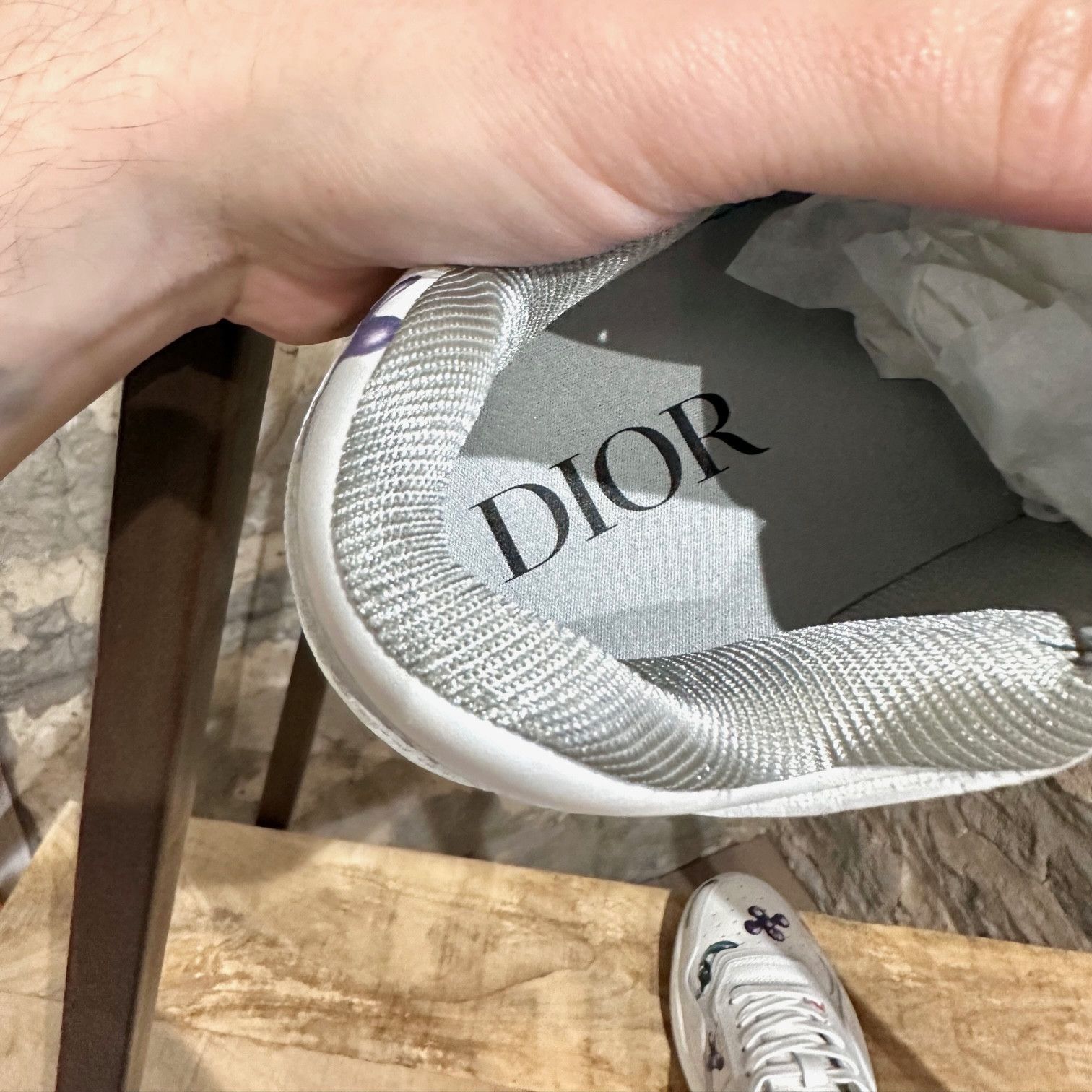 Dior Dior X Kenny Scharf B27 White Oblique Graffiti Sneakers Size US 7 / EU 40 - 11 Thumbnail