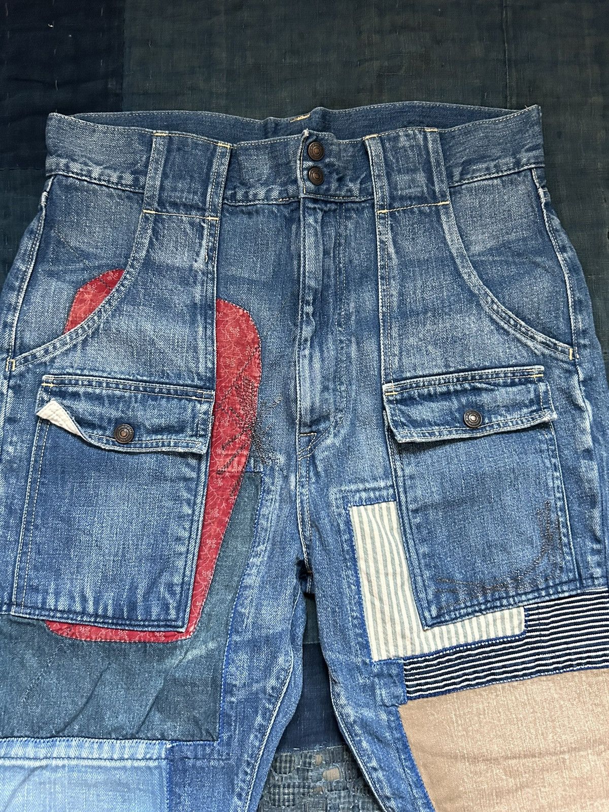 Kapital × Kapital Kountry Kapital patchwork denim Size US 34 / EU 50 - 3 Thumbnail