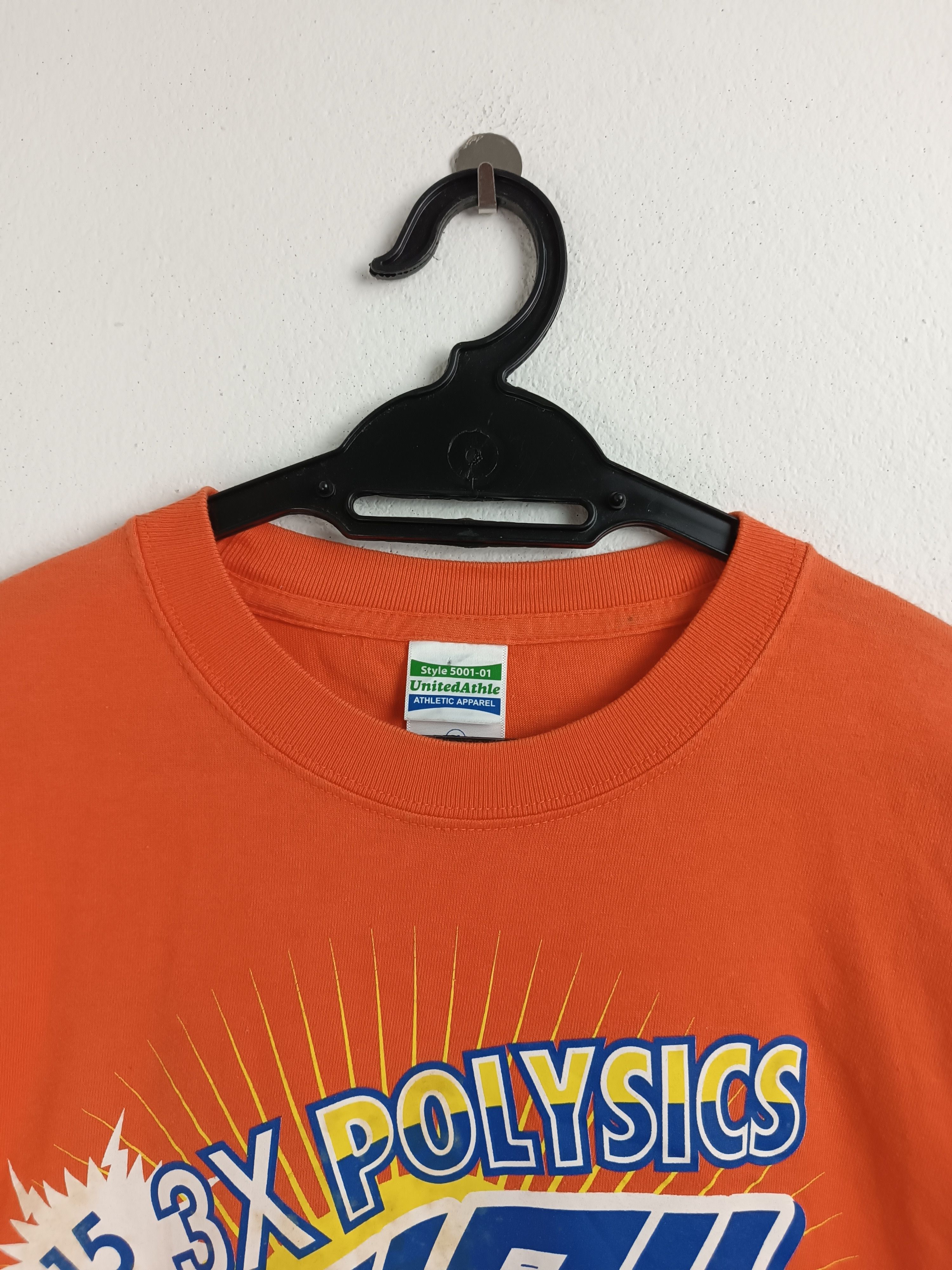 Band Tees VINTAGE POLYSICS DETERGENT WASH PARODY ELECTRO PUNK TEE Size US M / EU 48-50 / 2 - 7 Thumbnail