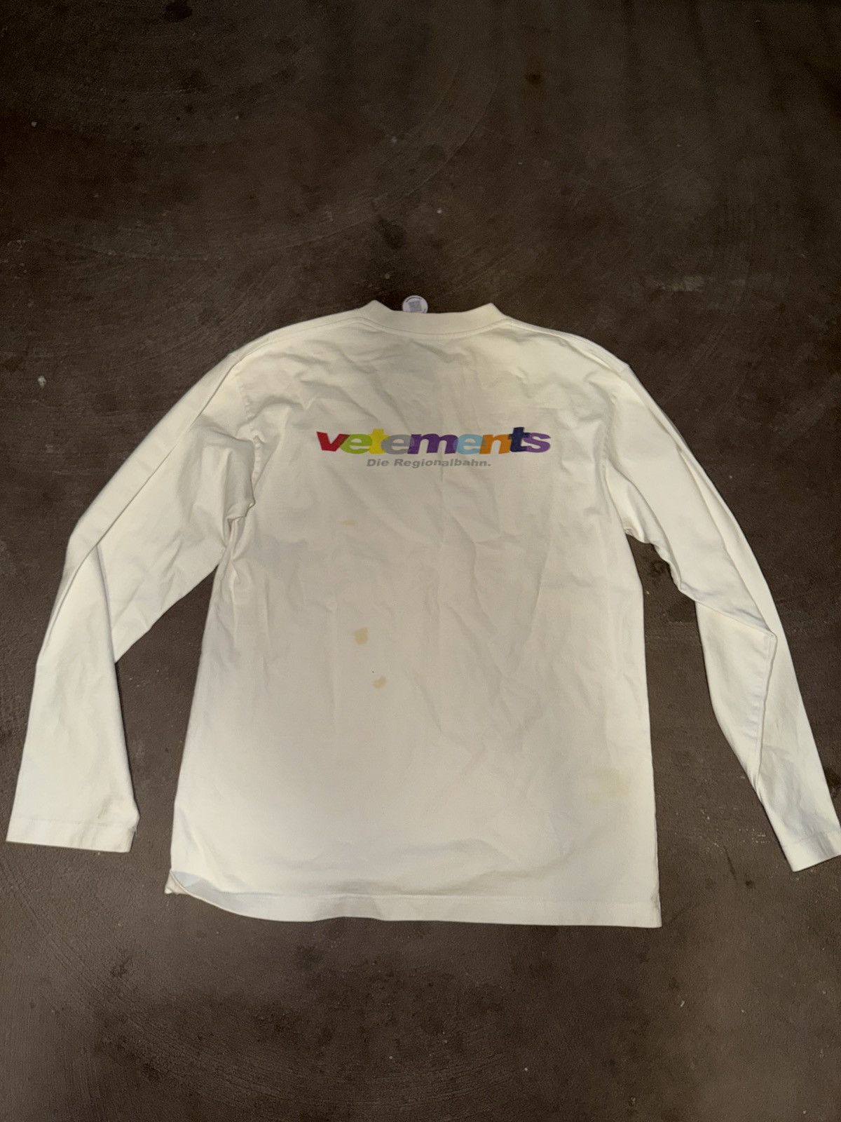 Vetements Vetements die regionalbahn Shirt Size US XS / EU 42 / 0 - 1 Thumbnail