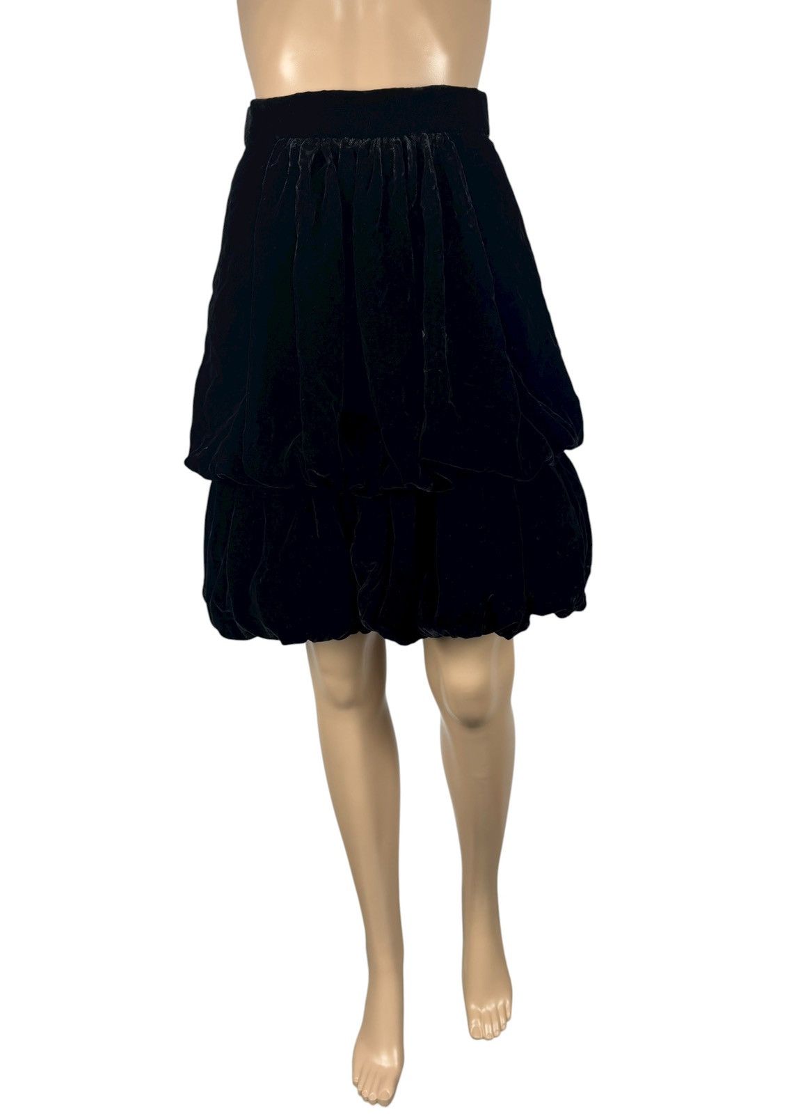 Other Requiem France Velour Voluminous Skirt With Filling FR38 US6 Size 28" / US 6 / IT 42 - 2 Thumbnail