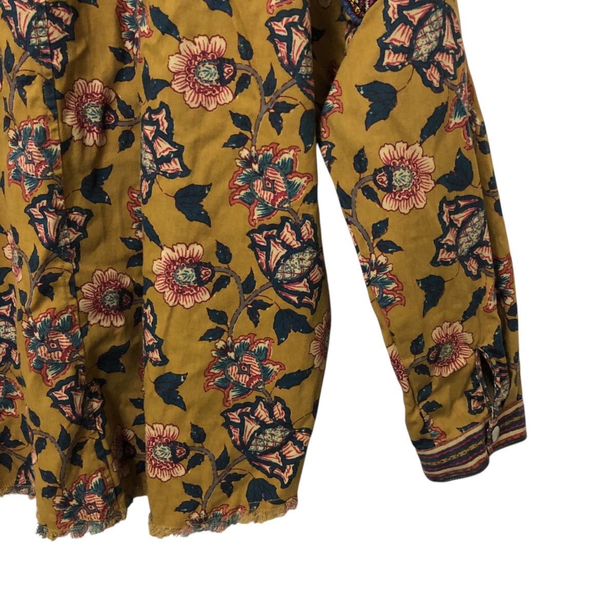 Zara Vintage Zara Button Ups Fullprint Jacket Size XXL / US 16-18 / IT 52-54 - 7 Thumbnail