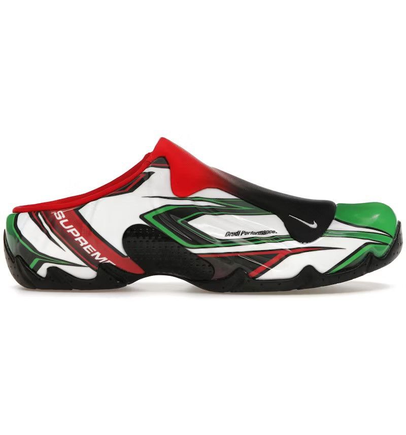 Nike × Supreme Supreme x Nike Clogpostie - Red Green Size US 11.5 / EU 44-45 - 1 Thumbnail