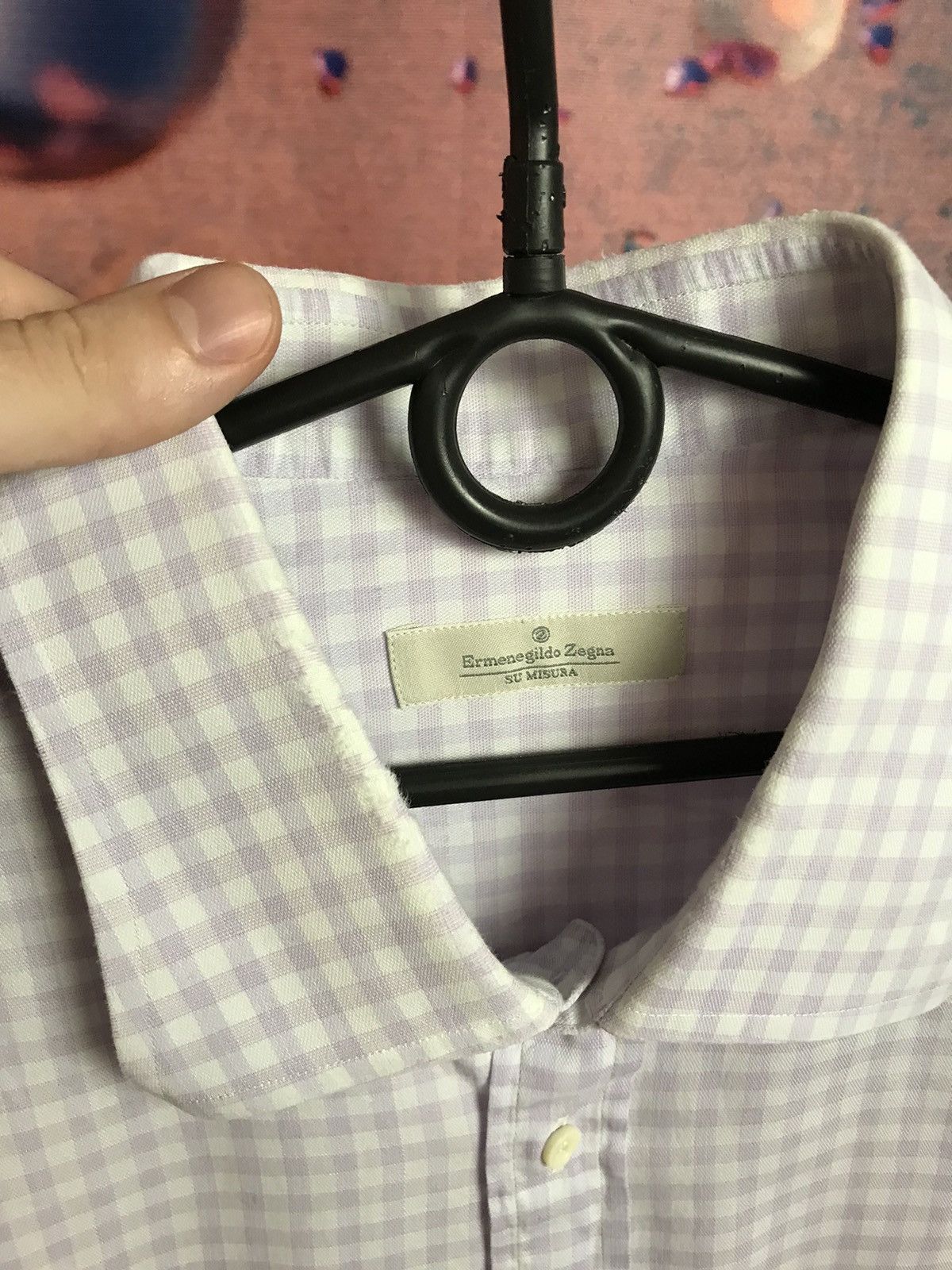 Ermenegildo Zegna × Vintage Ermenegildo Zegna luxury streetwear shirt Size US XL / EU 56 / 4 - 3 Thumbnail