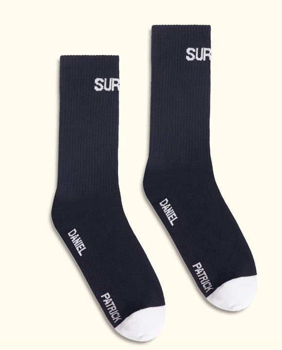 Daniel Patrick Daniel Patrick 3 Pack Men's Surplus Socks Black One Size Ne Size ONE SIZE - 2 Thumbnail