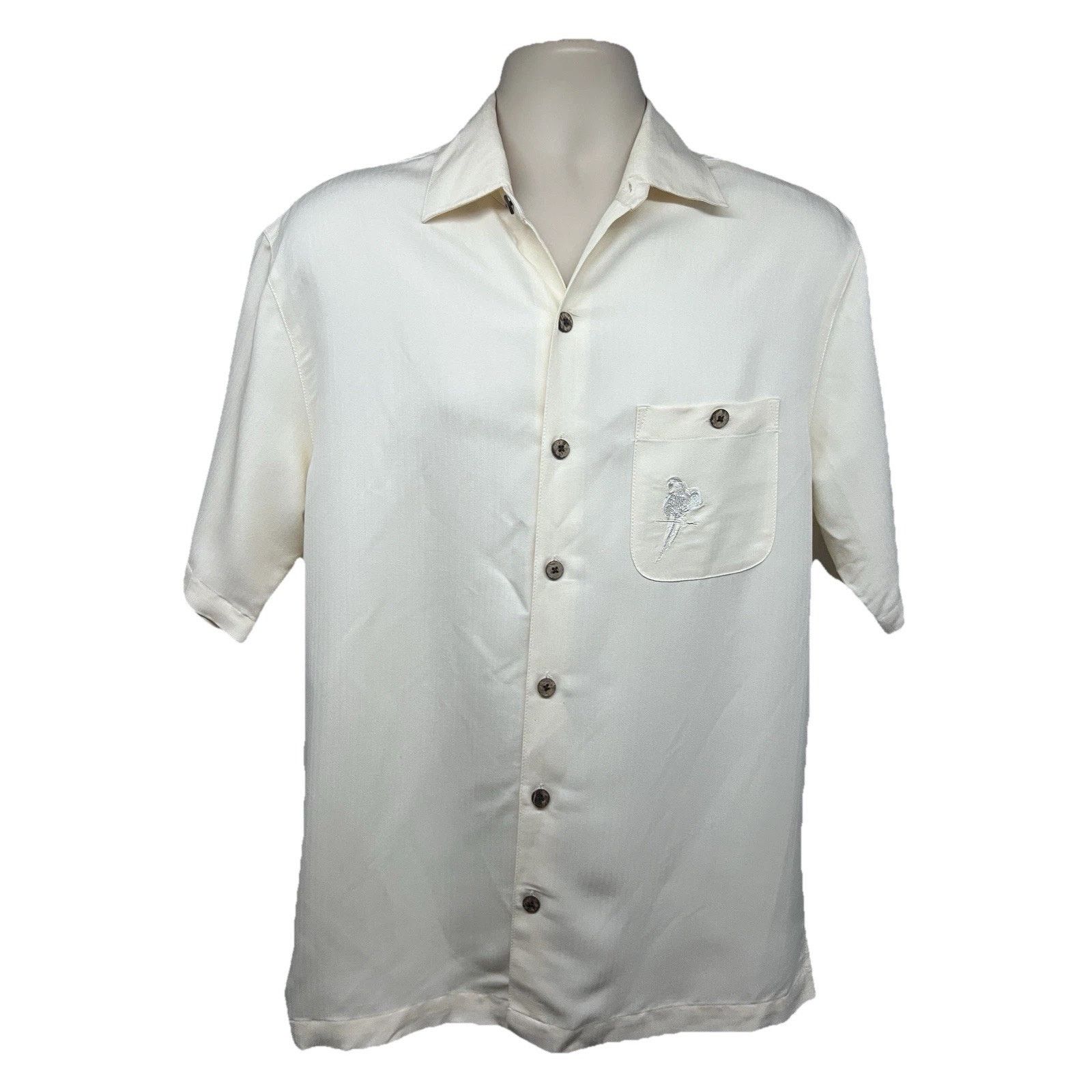 Caribbean Caribbean Embroider Button Up Camp Shirt Medium Pocket New Size US M / EU 48-50 / 2 - 2 Thumbnail