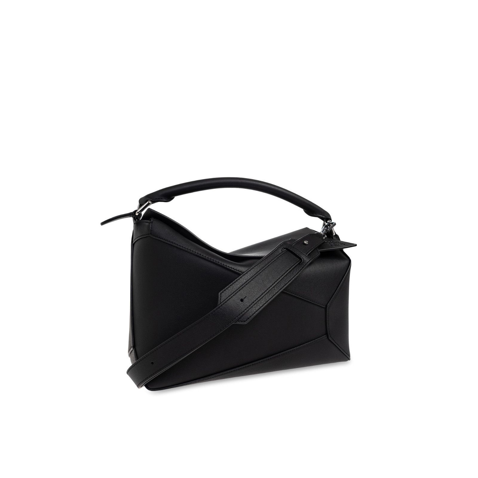 Loewe LOEWE Puzzle Medium Edge Black Leather Handbag New & Authent Size ONE SIZE - 3 Thumbnail