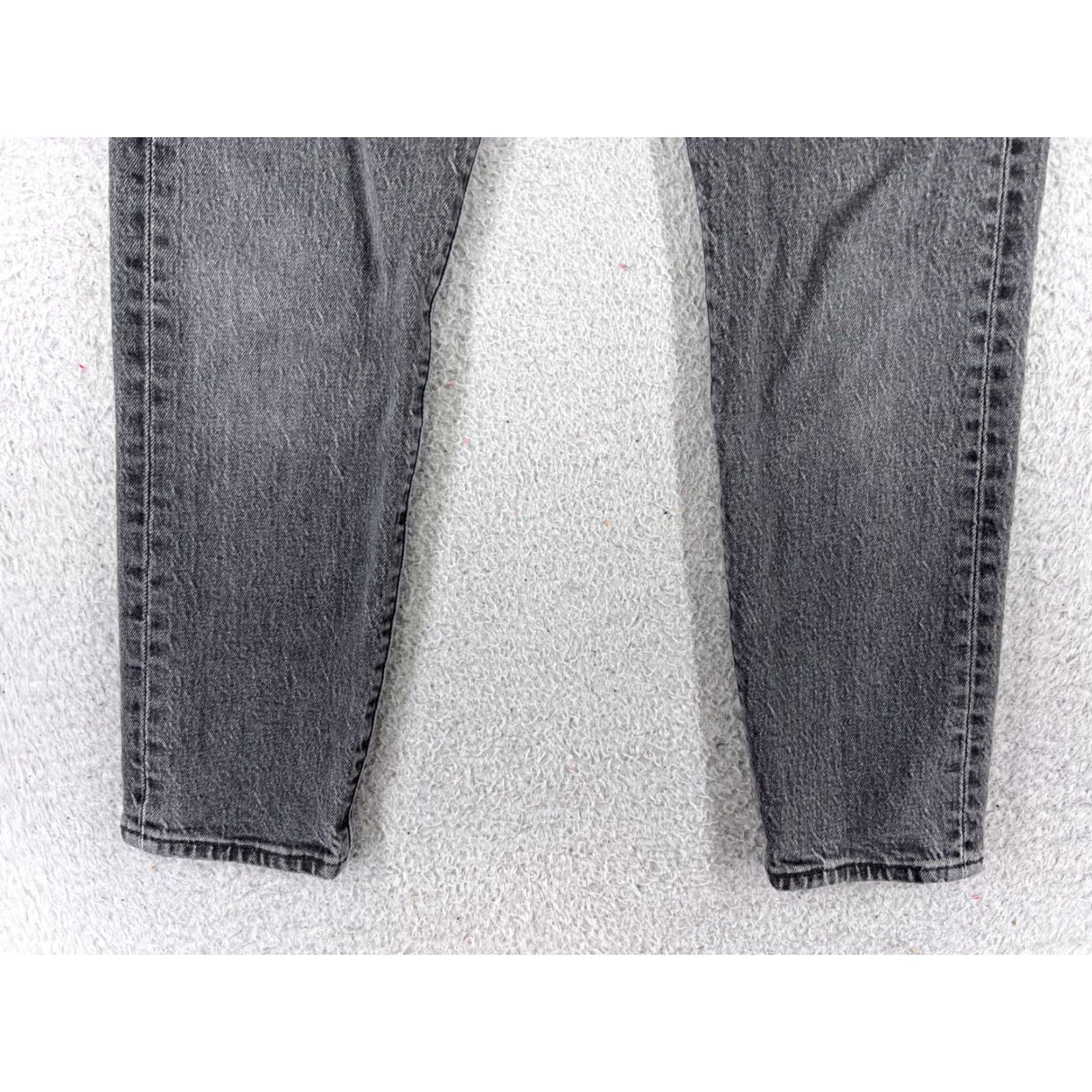 Levi's Levi's Wedgie Fit Jeans Women 26 Black Denim Mid Rise 5-Pocket Stretch Distressed Regular Retro Womens Size 26" / US 2 / IT 38 - 2 Thumbnail