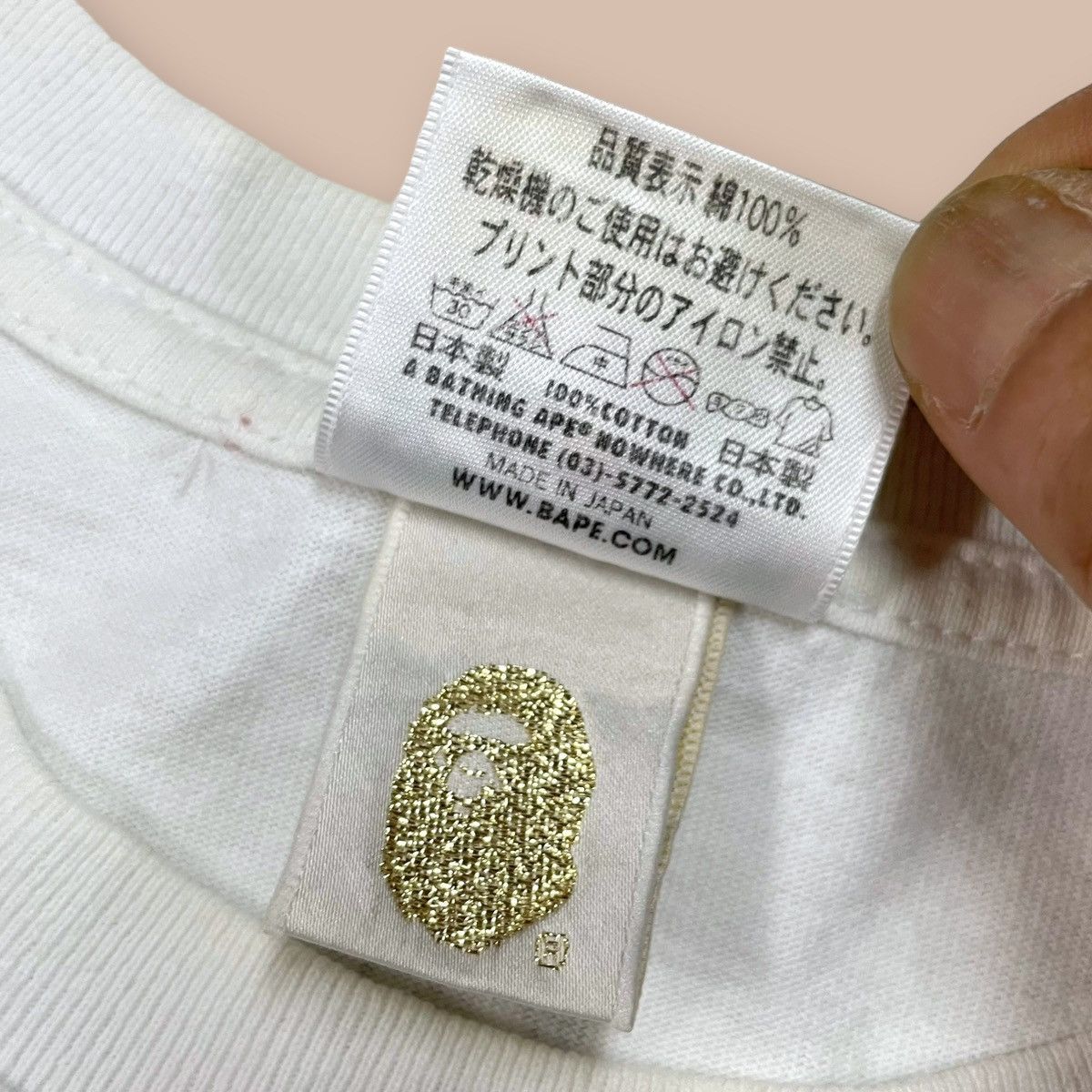 Bape × Billionaire Boys Club Bape x Billionaire Boys Club Arch Logo Tee Size US M / EU 48-50 / 2 - 9 Thumbnail