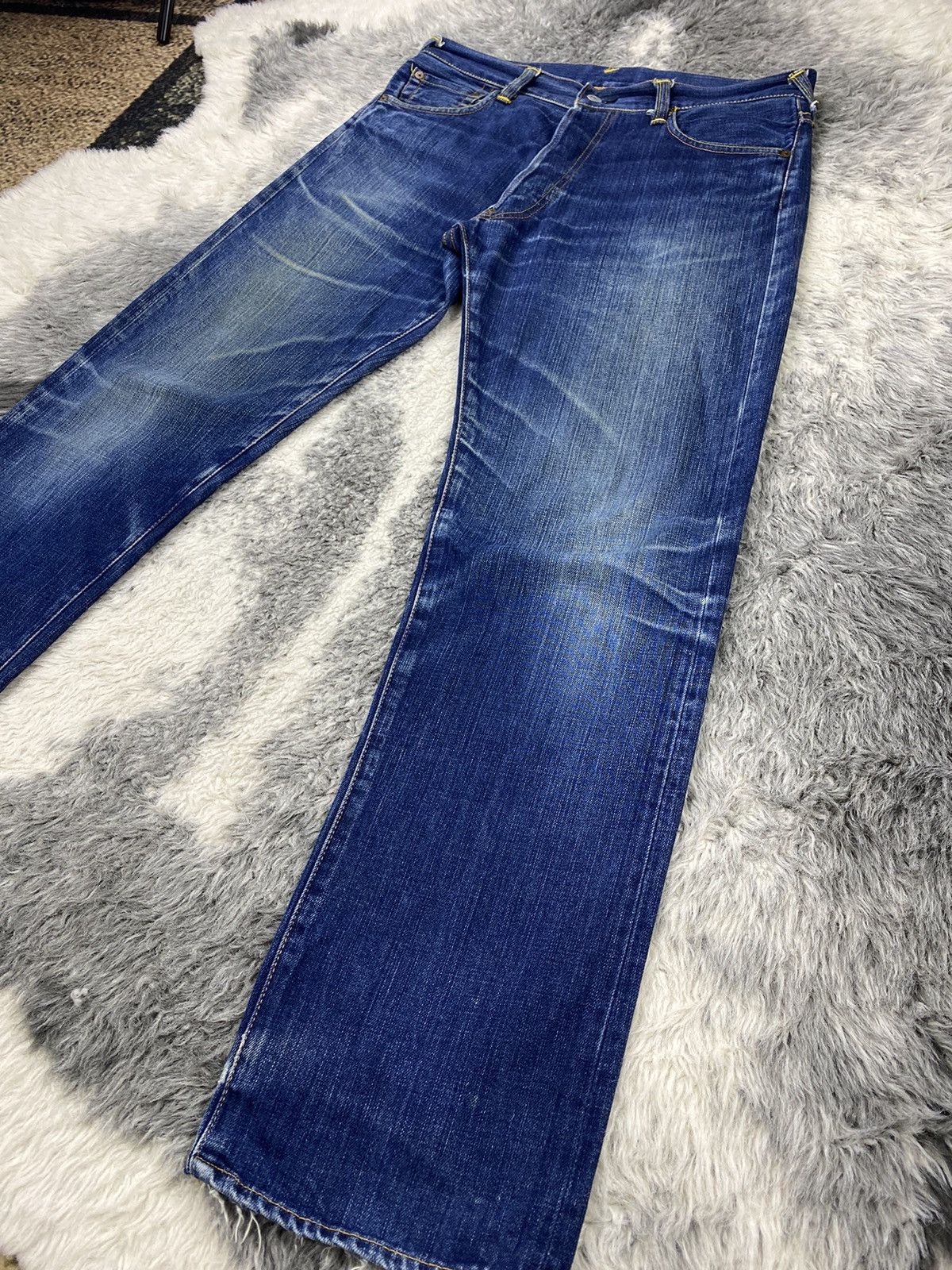 Evisu EVISU No.3 by Yamane Leather Patch Iconic Seagull Denim Size US 34 / EU 50 - 7 Thumbnail