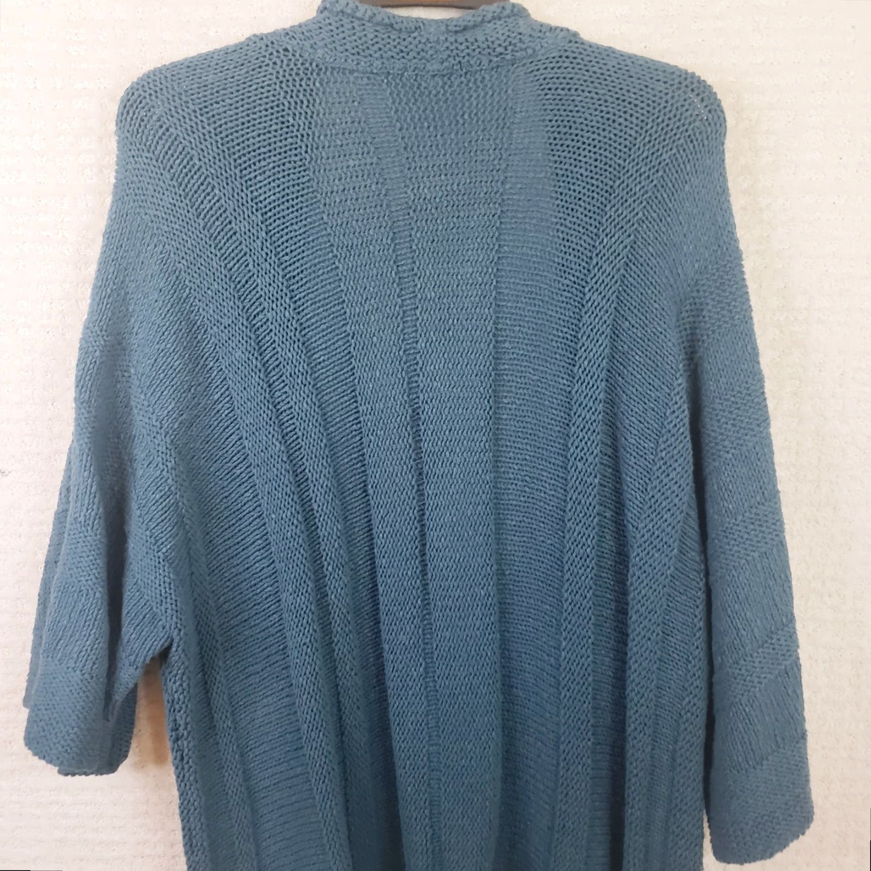 J. Jill J. Jill Cardigan Sweater Open Front No Buttons Women's XL Green Knit Open Front Cardigan Processing? Size XL / US 12-14 / IT 48-50 - 7 Thumbnail