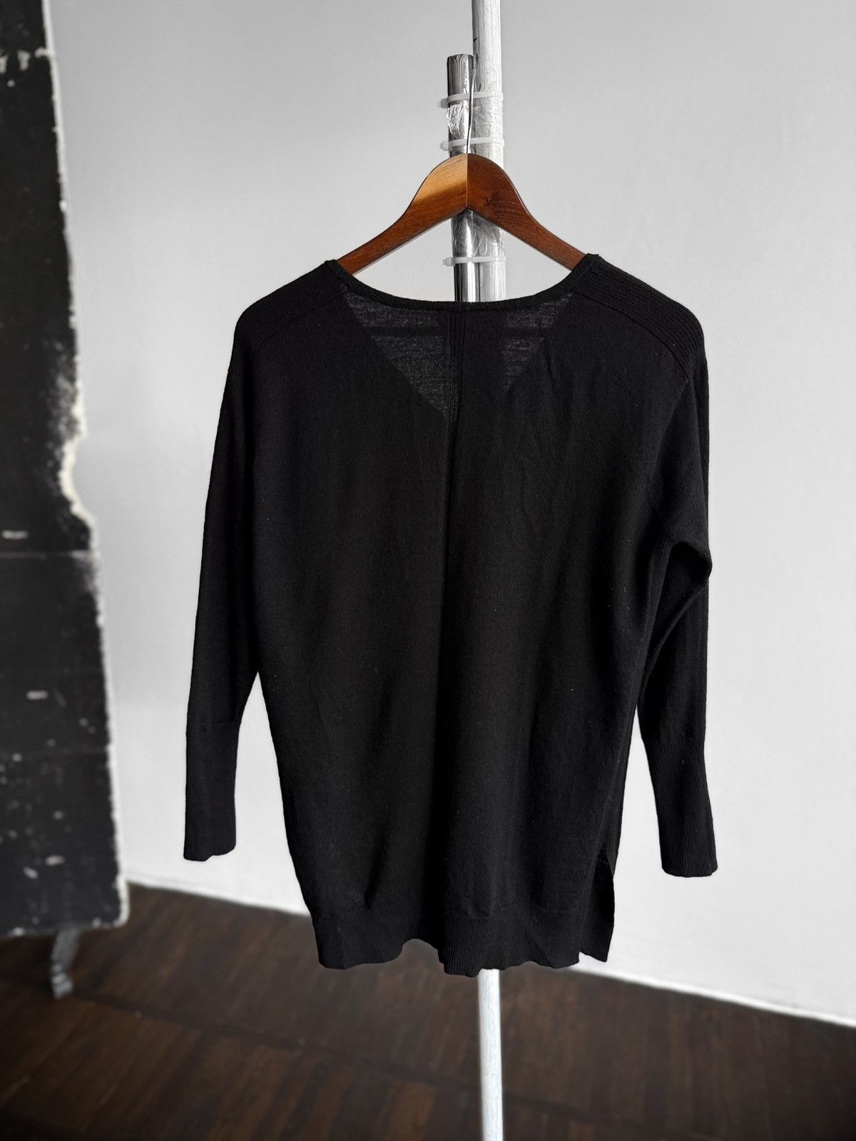 BIMBA Y LOLA Bimba Y Lola Womens V-Neck High Low Hem Pullover Sweater Size S / US 4 / IT 40 - 4 Thumbnail