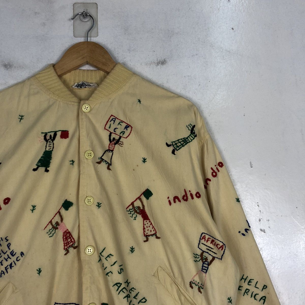 Japanese Brand × Other Indio Embroidered Bombers Jacket Size US M / EU 48-50 / 2 - 5 Thumbnail