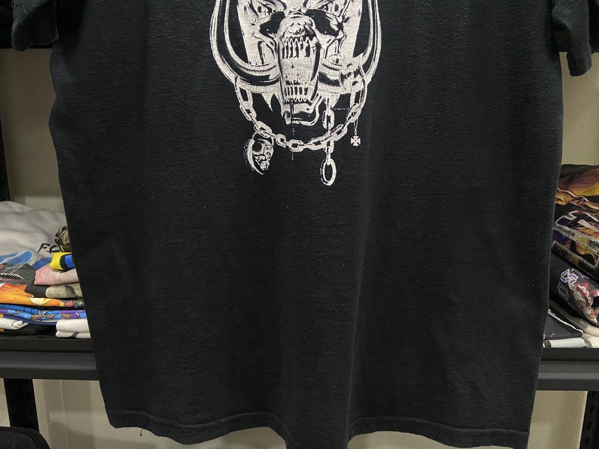 Band Tees × Vintage Vintage 90s Motörhead Band Lemmy Heavy Metal TOUR T-SHIRT Size US L / EU 52-54 / 3 - 11 Thumbnail