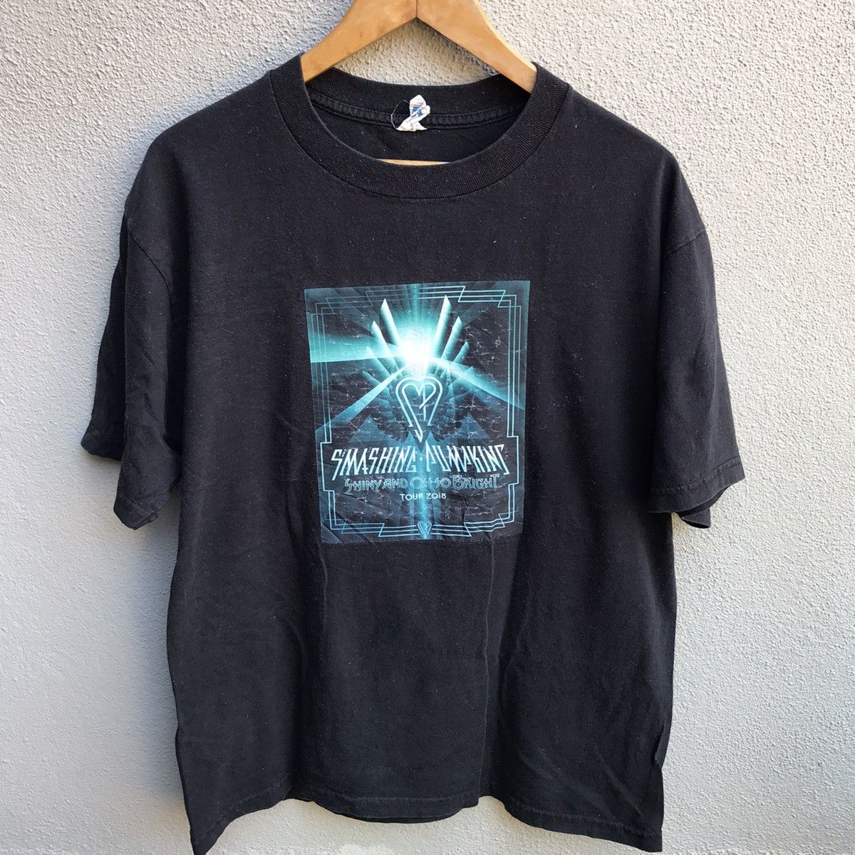 Band Tees SMASHING PUMPKINS band tee 2018 tour grunge Size US M / EU 48-50 / 2 - 2 Thumbnail
