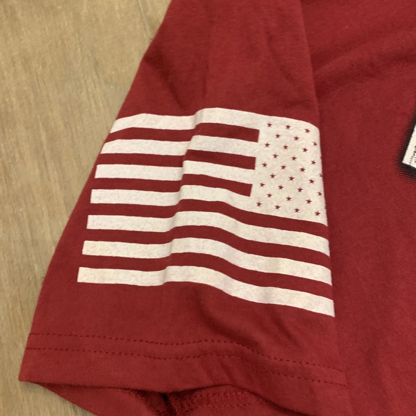 Vintage VINTAGE Grunt Style Grilling x Veteran Graphic T-Shirt Mens Large Red Military Patriotic Size US L / EU 52-54 / 3 - 3 Thumbnail