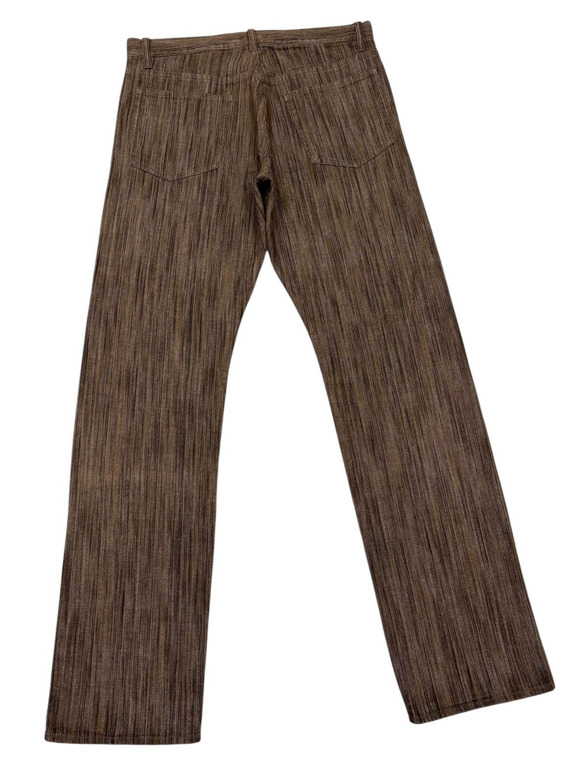 Kapital 🇯🇵Special Edition Free Gate Vertical Stripe Denim Jeans Size US 33 - 4 Thumbnail