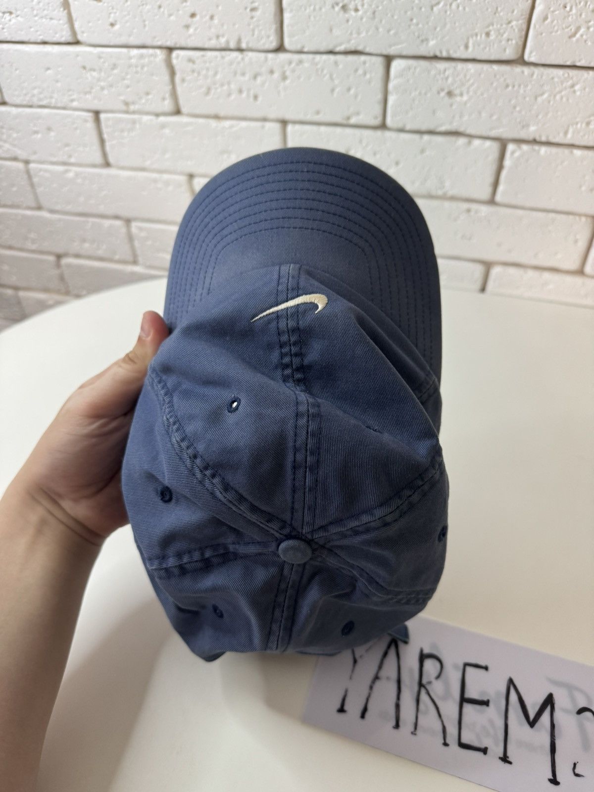 Vintage Nike vintage cap hat Size ONE SIZE - 4 Thumbnail