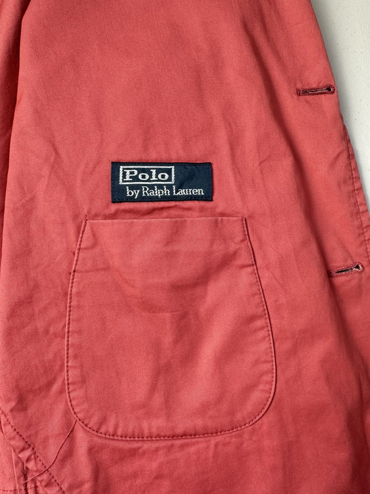 Polo Ralph Lauren × Vintage Vintage Polo Ralph Lauren Y2k Blazer Sport Jacket Size 40R - 7 Thumbnail