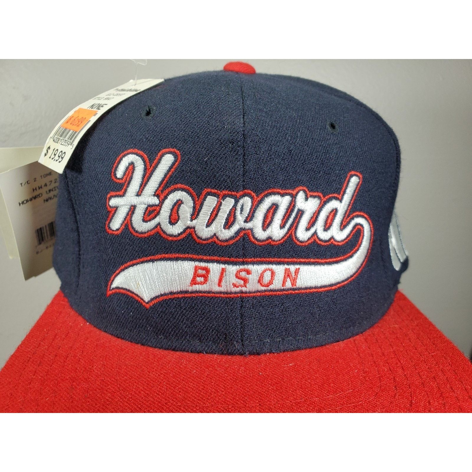 NCAA × Starter × Vintage HU Howard Bison Starter Script Hat HBCU Wool Snapback Cap Size ONE SIZE - 11 Thumbnail