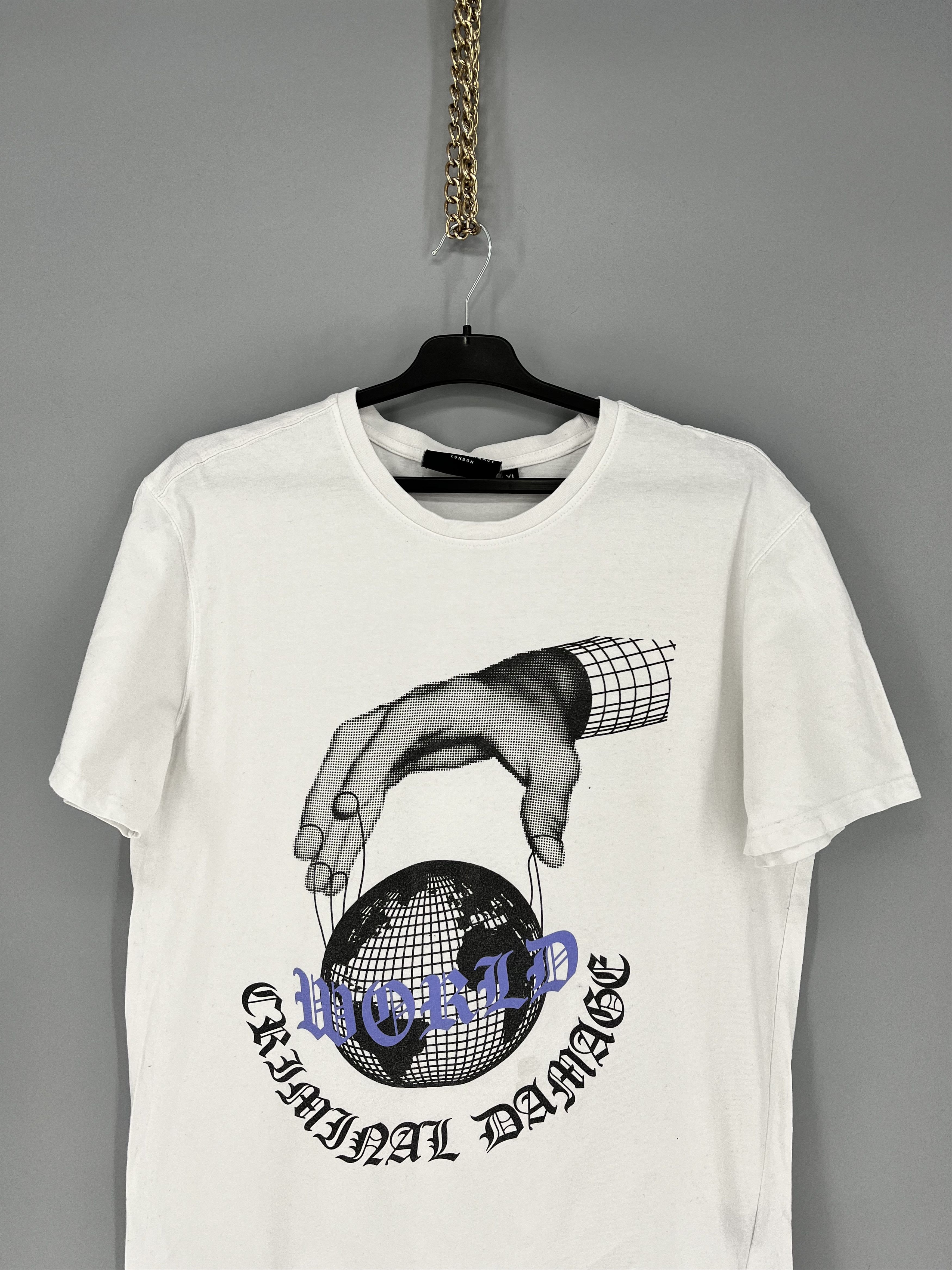 Criminal Damage Vintage Criminal Damage London World Tour Streetwear Style Size US L / EU 52-54 / 3 - 6 Thumbnail