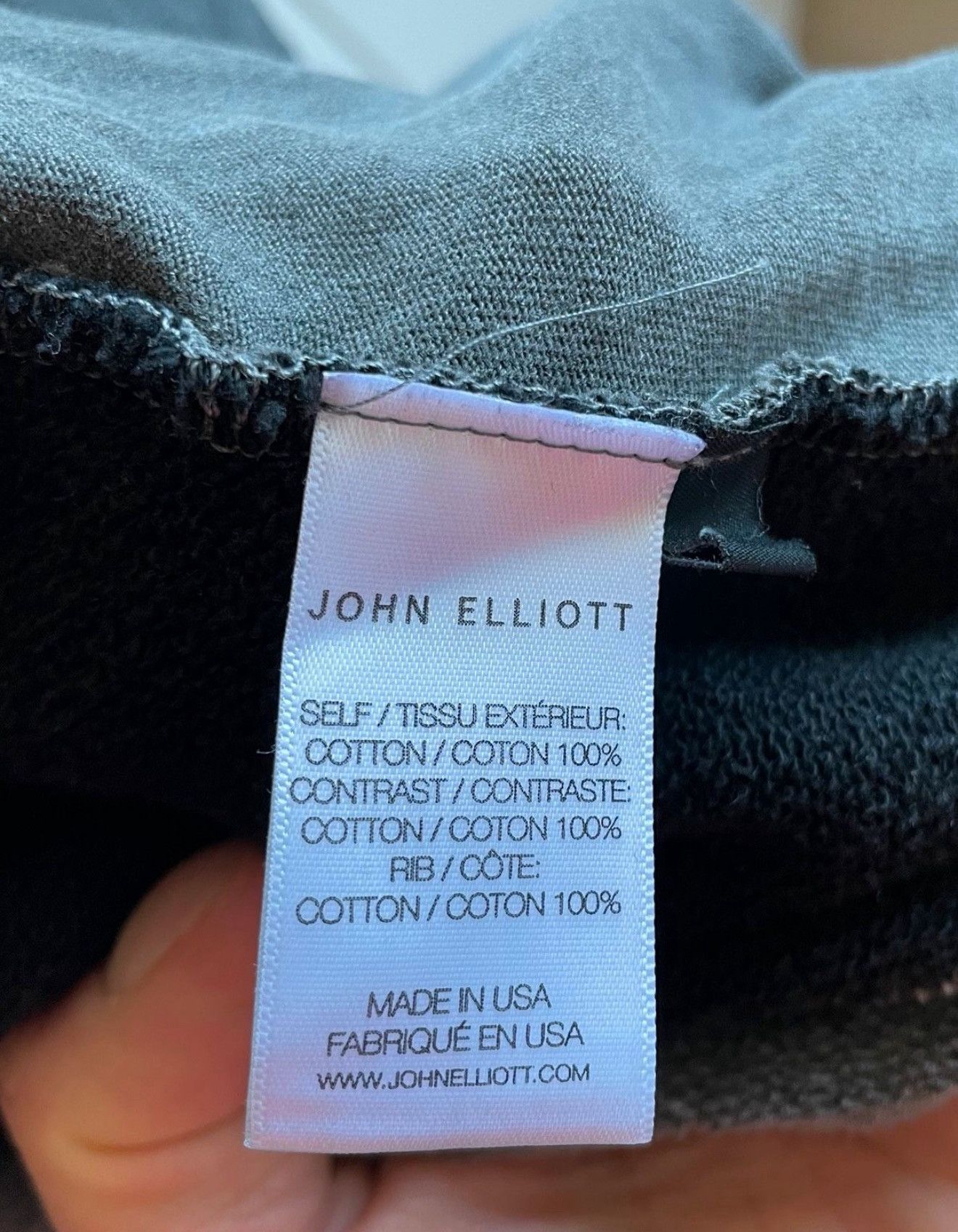 John Elliott John Elliott - Loose Stich FullZip in size L Size US L / EU 52-54 / 3 - 3 Thumbnail