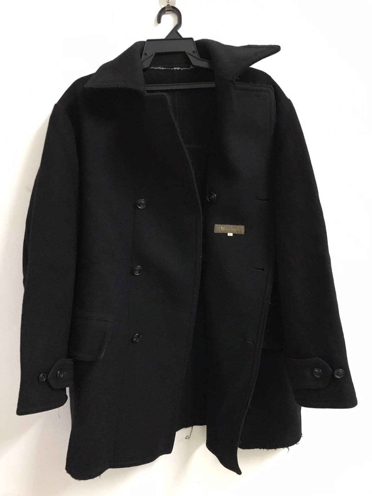 ジャケット・アウター Yohji Yamamoto Wool Napoleon P Coat Yohji Yamamoto Wool Napoleon P Coat