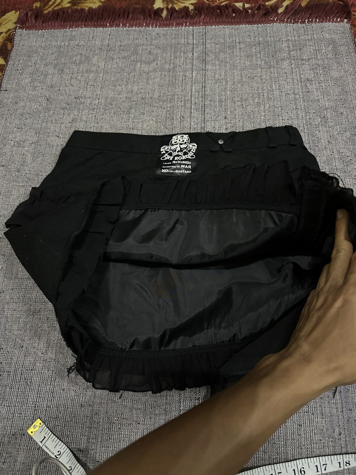 Sex Pot ReVeNGe RARE ‼️ Vintage Sex Pot Punk Wrap Skirts Size 29" - 6 Thumbnail