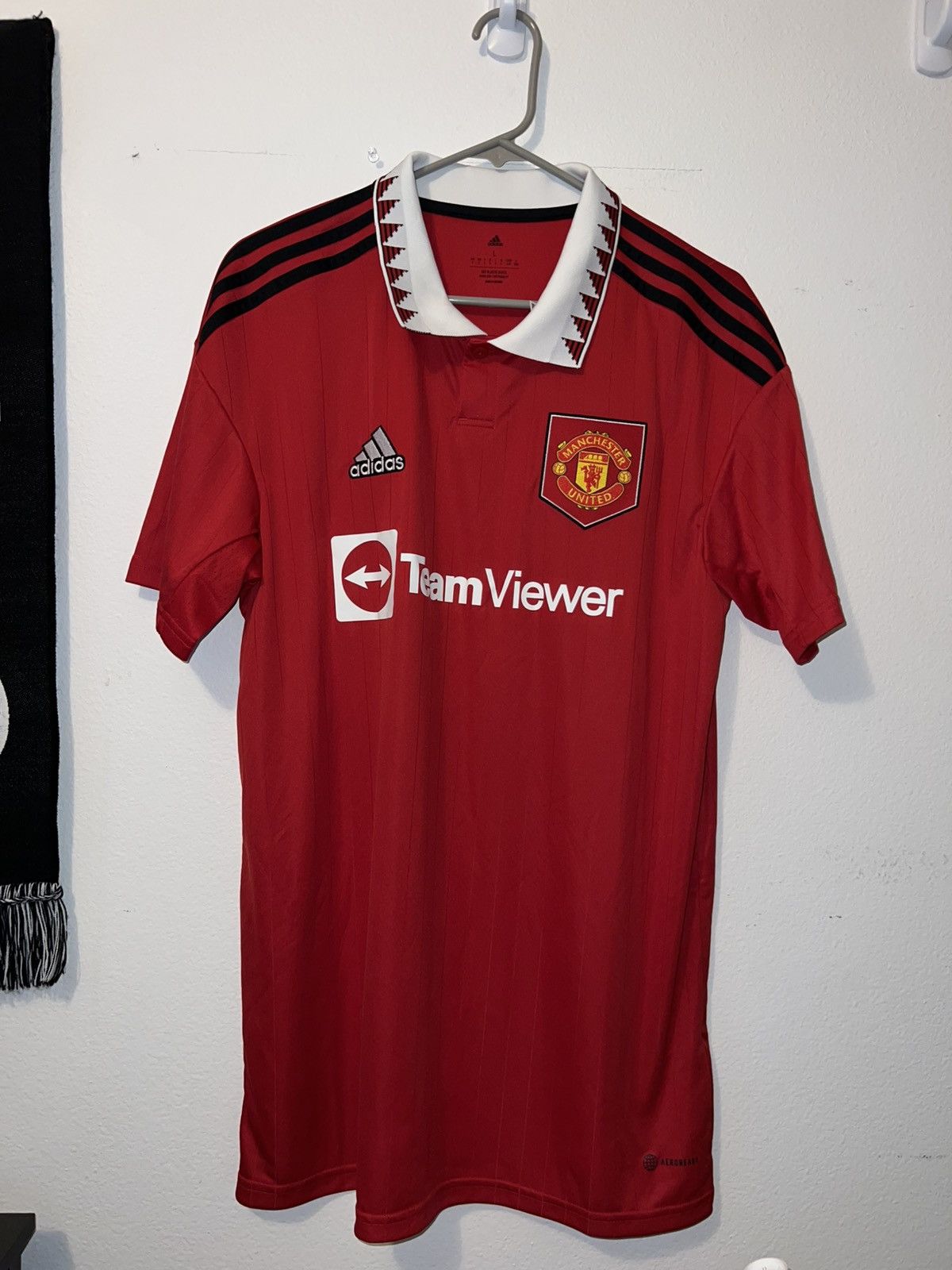 Adidas Adidas Manchester United Jersey Size US L / EU 52-54 / 3 - 1 Thumbnail