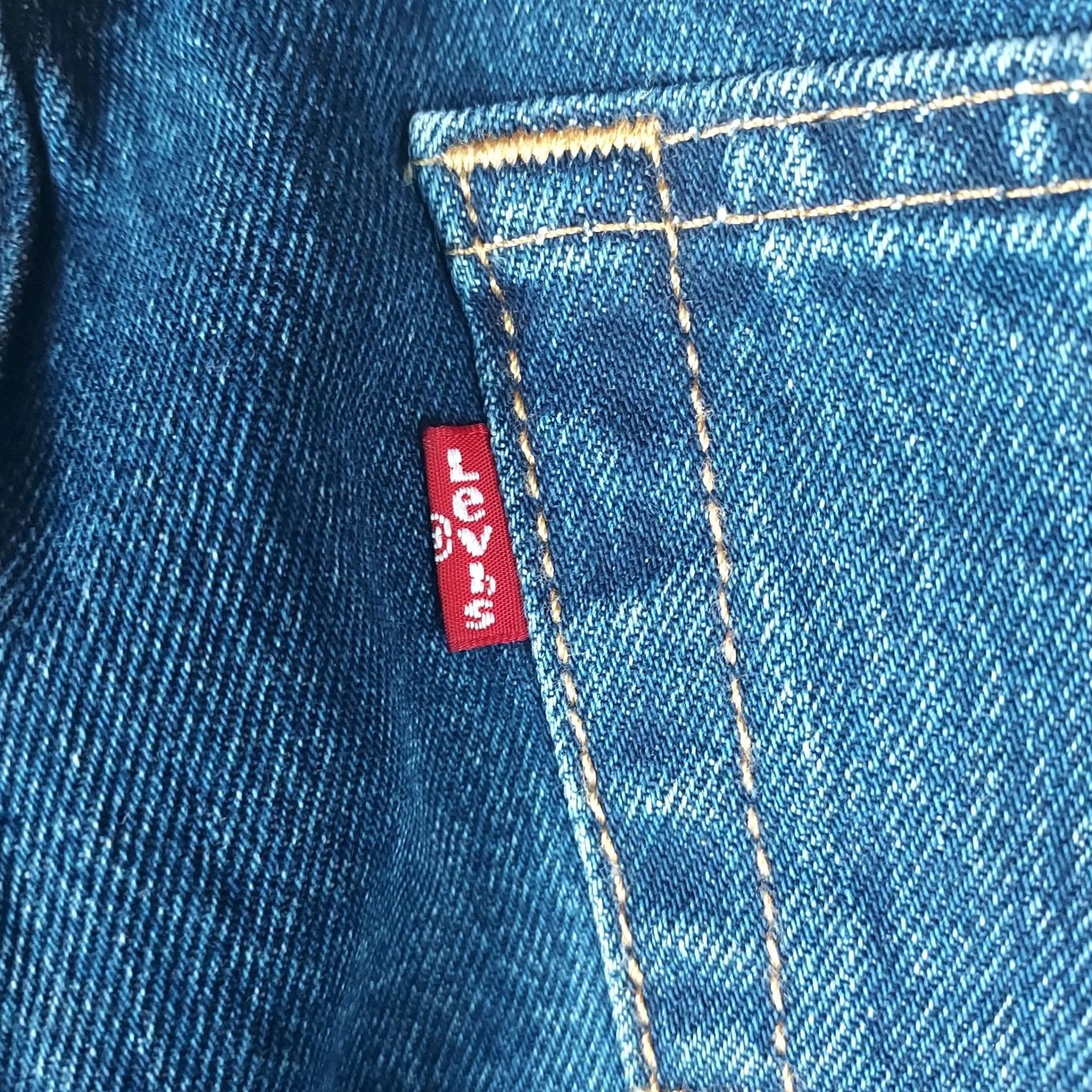 Levi's Levi's 505 Jeans Mens 36x30 Blue Denim Straight Leg Vintage Style Regular Fit 5-Pocket Size US 36 / EU 52 - 3 Thumbnail