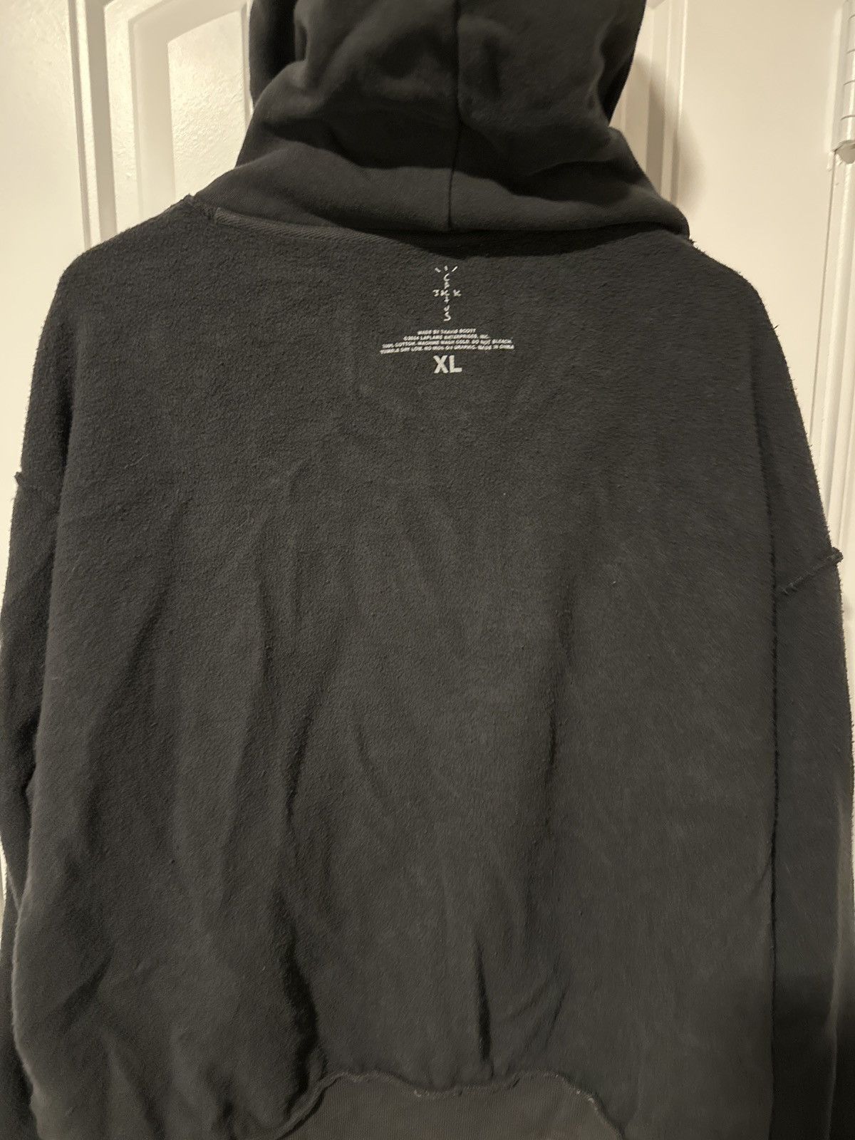 Travis Scott★Utopia Annihilator フーディー パーカー 送関込 Travis Scott Travis Scott Utopia Annihilator Hoodie Black