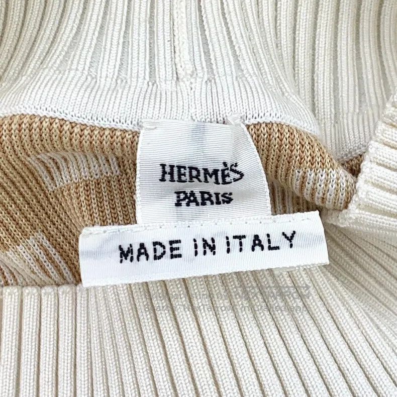 Hermes Hermes Colorblock Diamond Pattern Silk Knit Underwear Pant Size 42" / US 20 - 5 Thumbnail