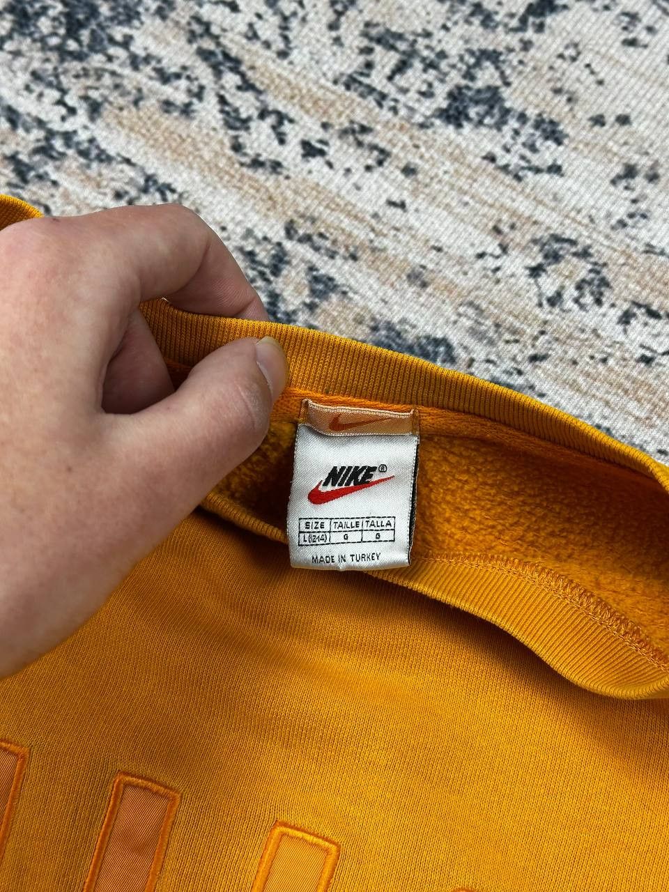Nike Vintage 90s Nike Big Logo Boxy Fit Sweatshirt Made in USA Size US L / EU 52-54 / 3 - 5 Thumbnail