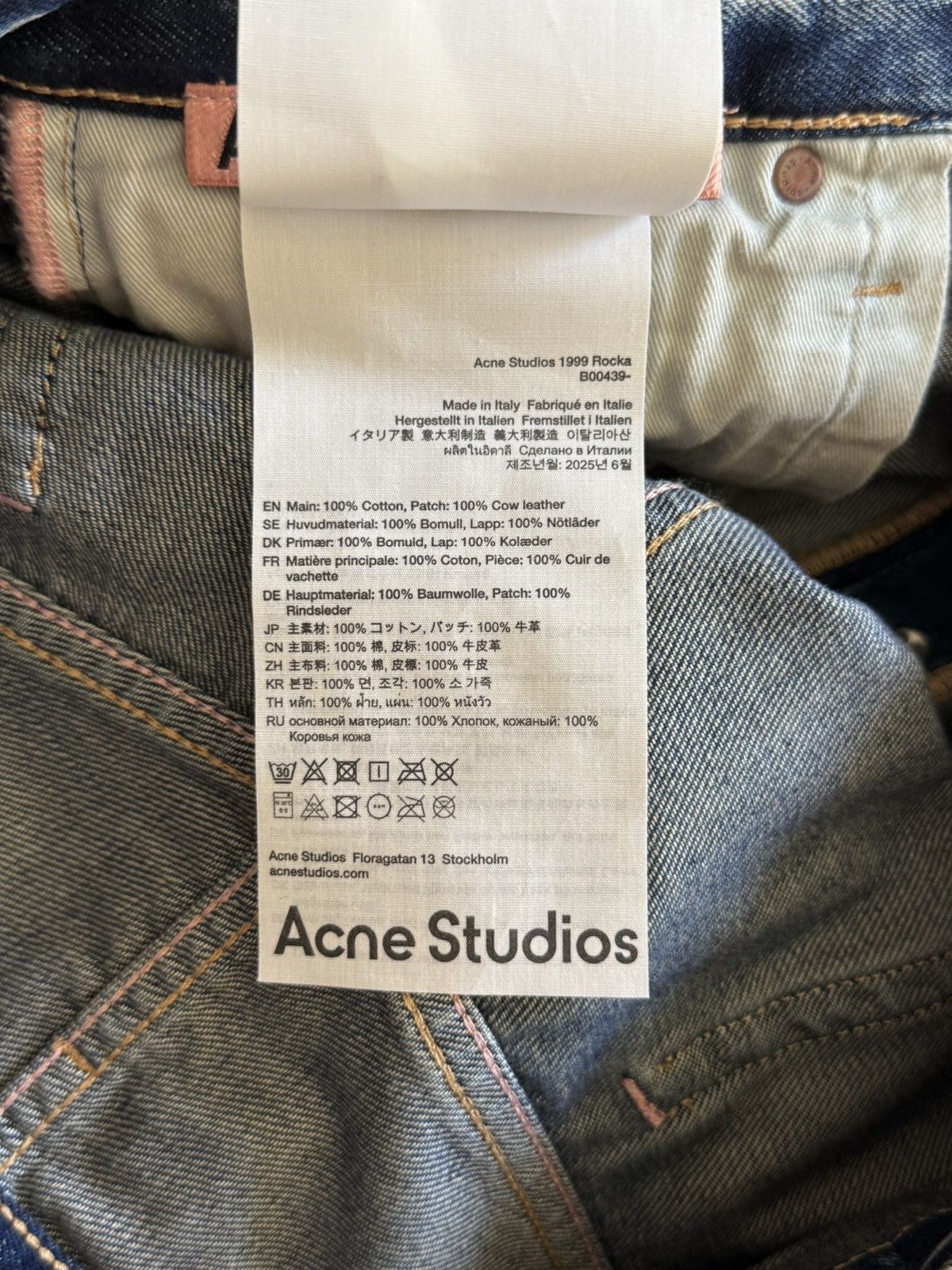 Acne Studios NWT - 1999M Rocka Size US 30 / EU 46 - 7 Thumbnail