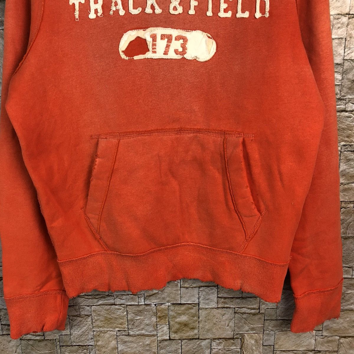 Abercrombie & Fitch Abercrombie Track & Field Orange Hoodie #A876 Size US M / EU 48-50 / 2 - 6 Thumbnail