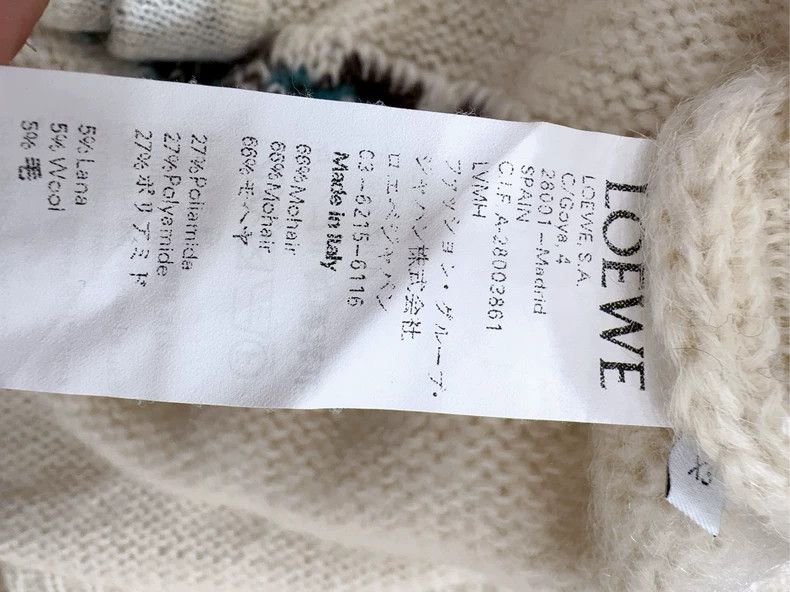 Loewe LOEWE Wool knit sweater Size XS / US 0-2 / IT 36-38 - 8 Thumbnail