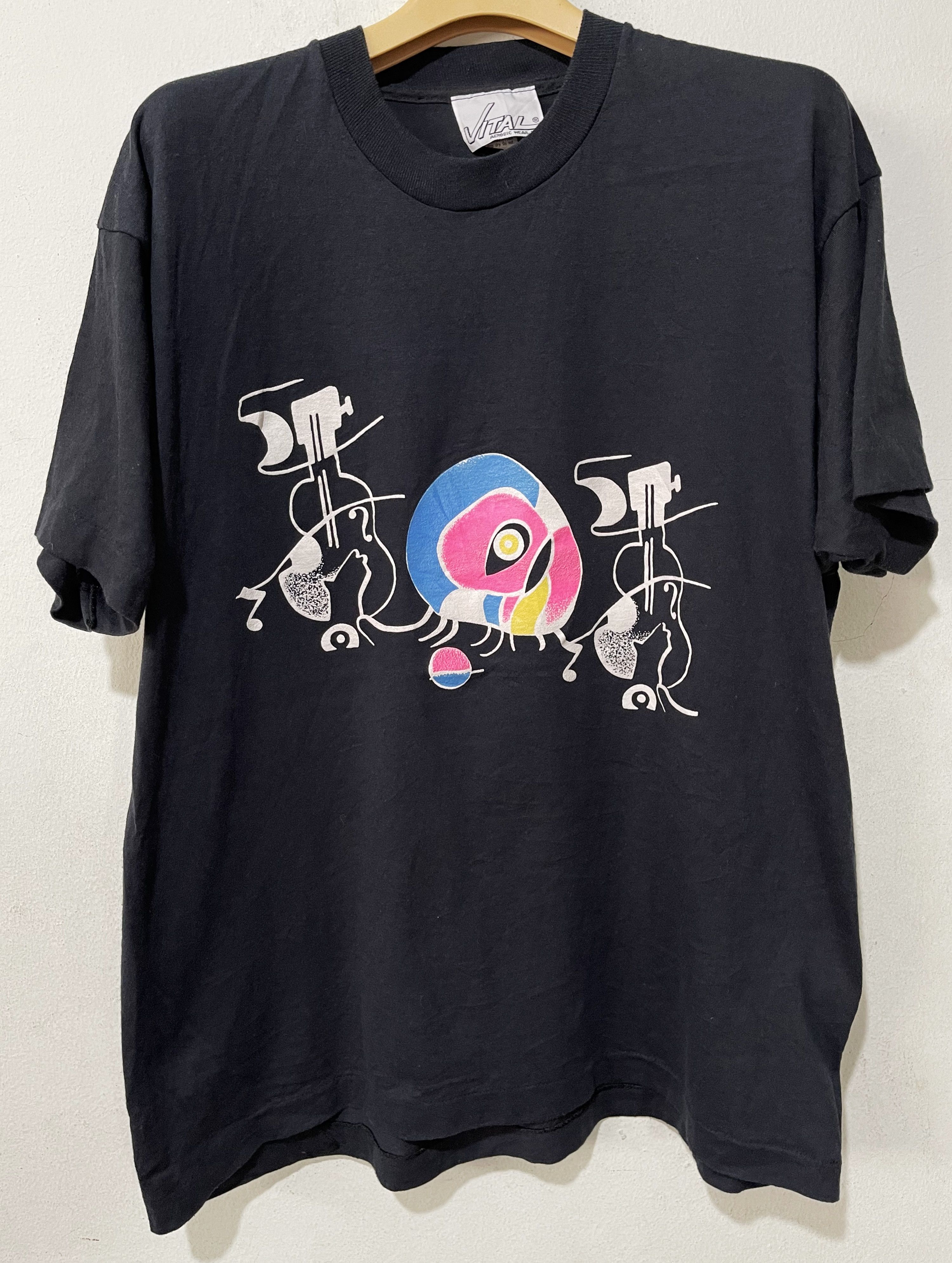 Arts & Science × Sci-Fi Fantasy × Vintage Vintage 80s Vital Aerobic Wear Shirt Size US L / EU 52-54 / 3 - 1 Thumbnail