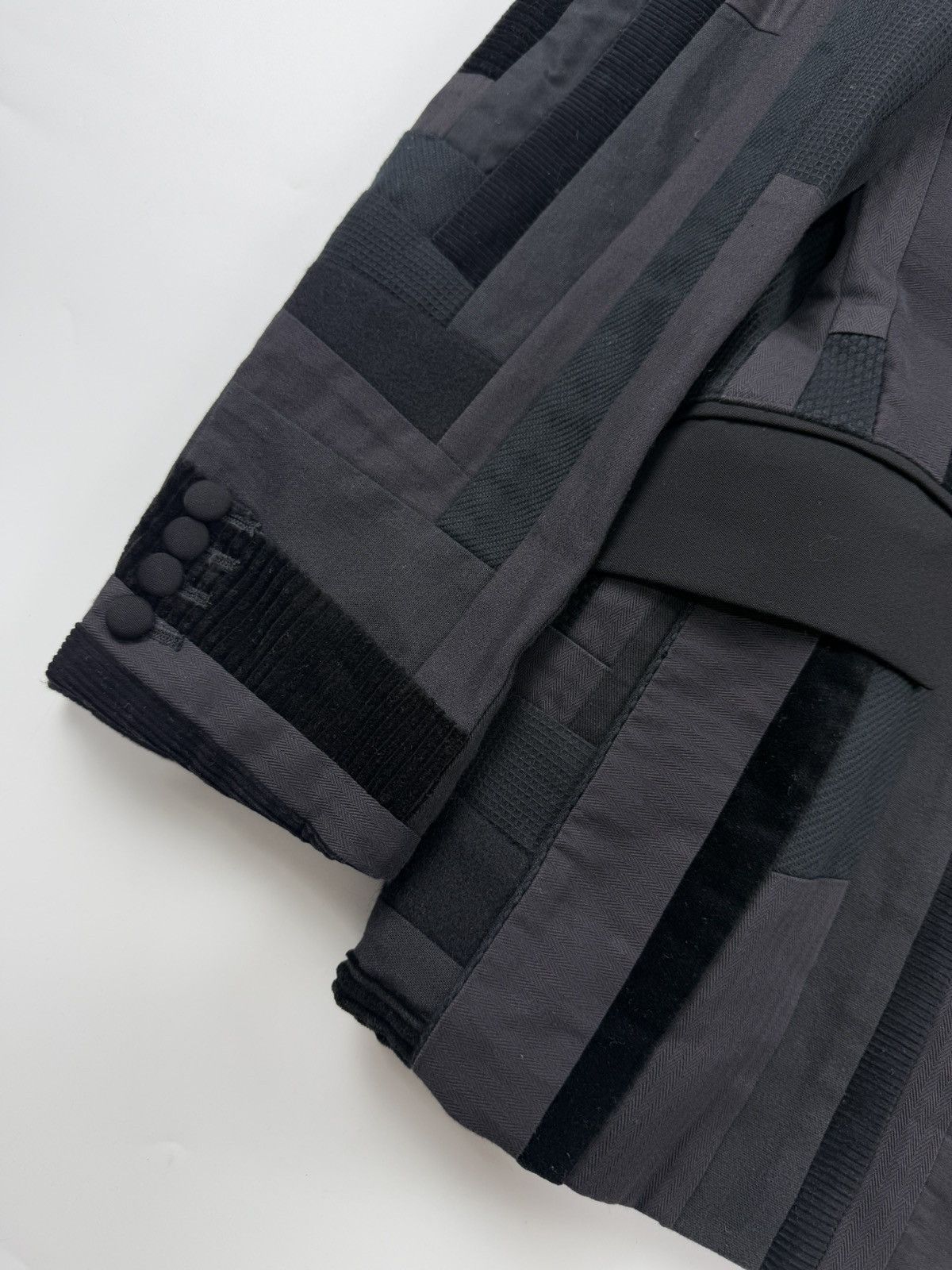 Junya Watanabe Junya Watanabe F/W’15 Mix Patchwork Jacket Size US S / EU 44-46 / 1 - 8 Thumbnail