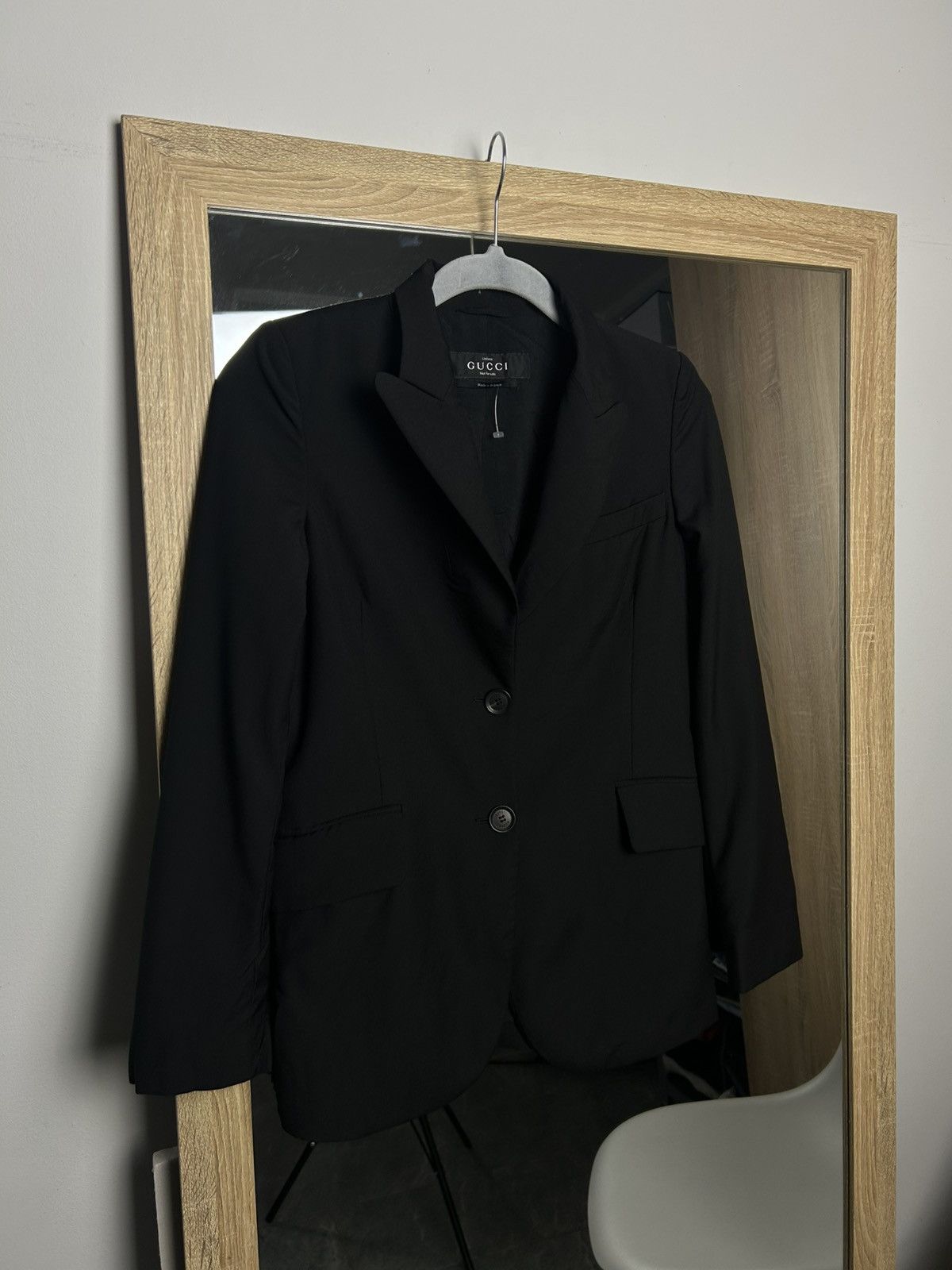 Gucci Blazers Gucci uniform vintage jacket small black womens Size XS / US 0-2 / IT 36-38 - 14 Thumbnail