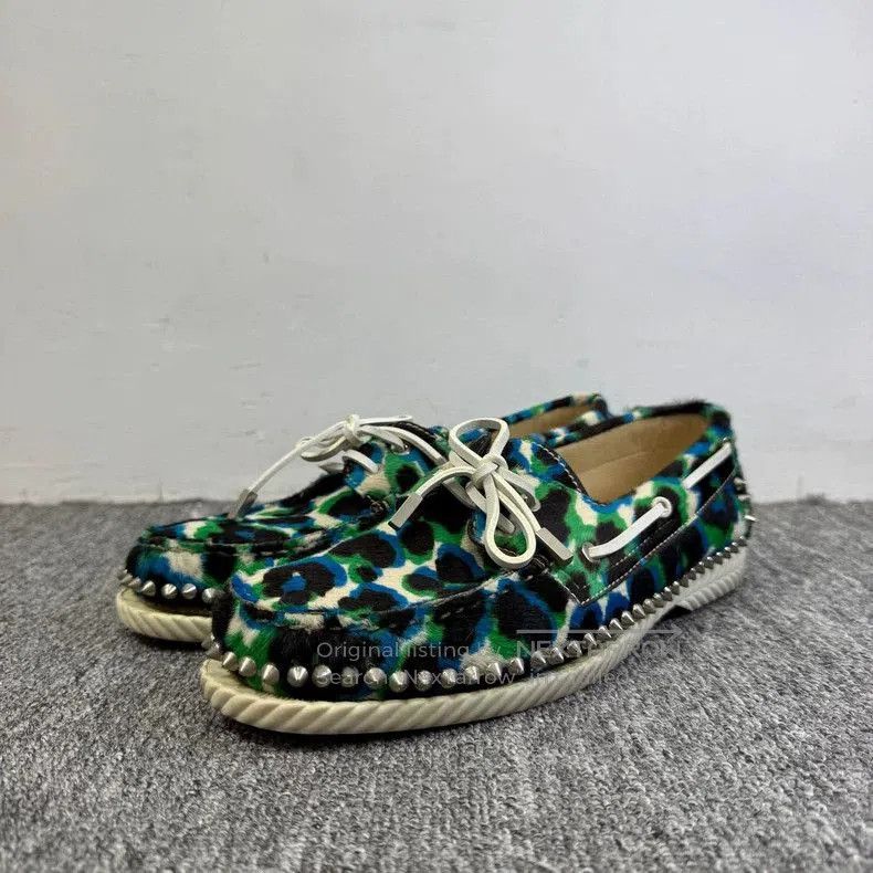 Other Christian Louboutin Pony Hair Studded Shoes. Size US 10.5 / EU 43-44 - 1 Thumbnail