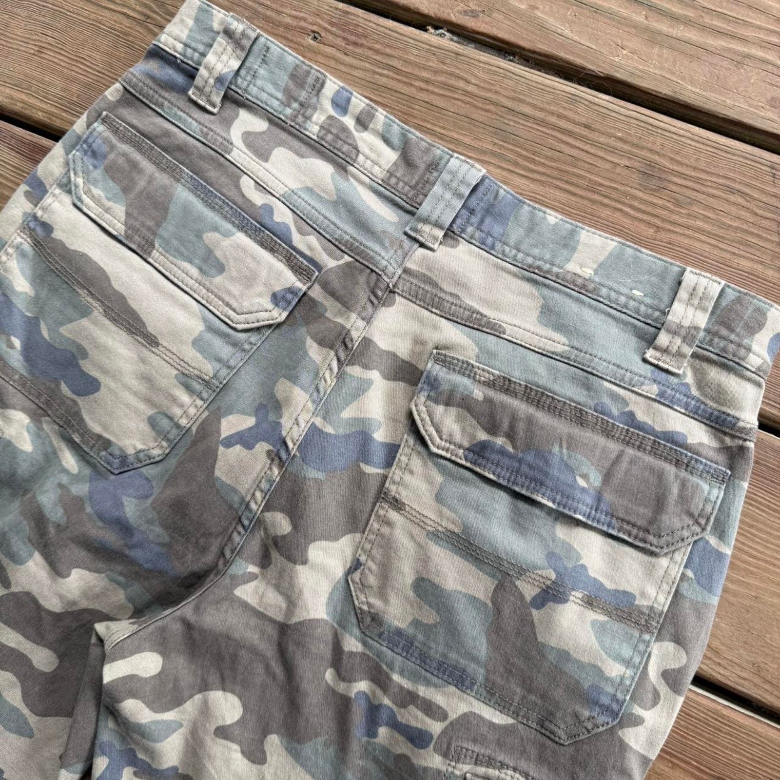 Redhead × Vintage Read Head Camo Cargo Shorts Size US 32 / EU 48 - 3 Thumbnail