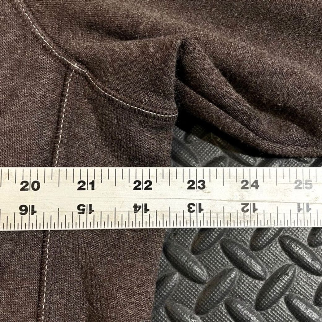 Vintage Buki Seattle Brown Quarter Zip Tech Pullover Sweater Womens Large Shirt Size L / US 10 / IT 46 - 6 Thumbnail