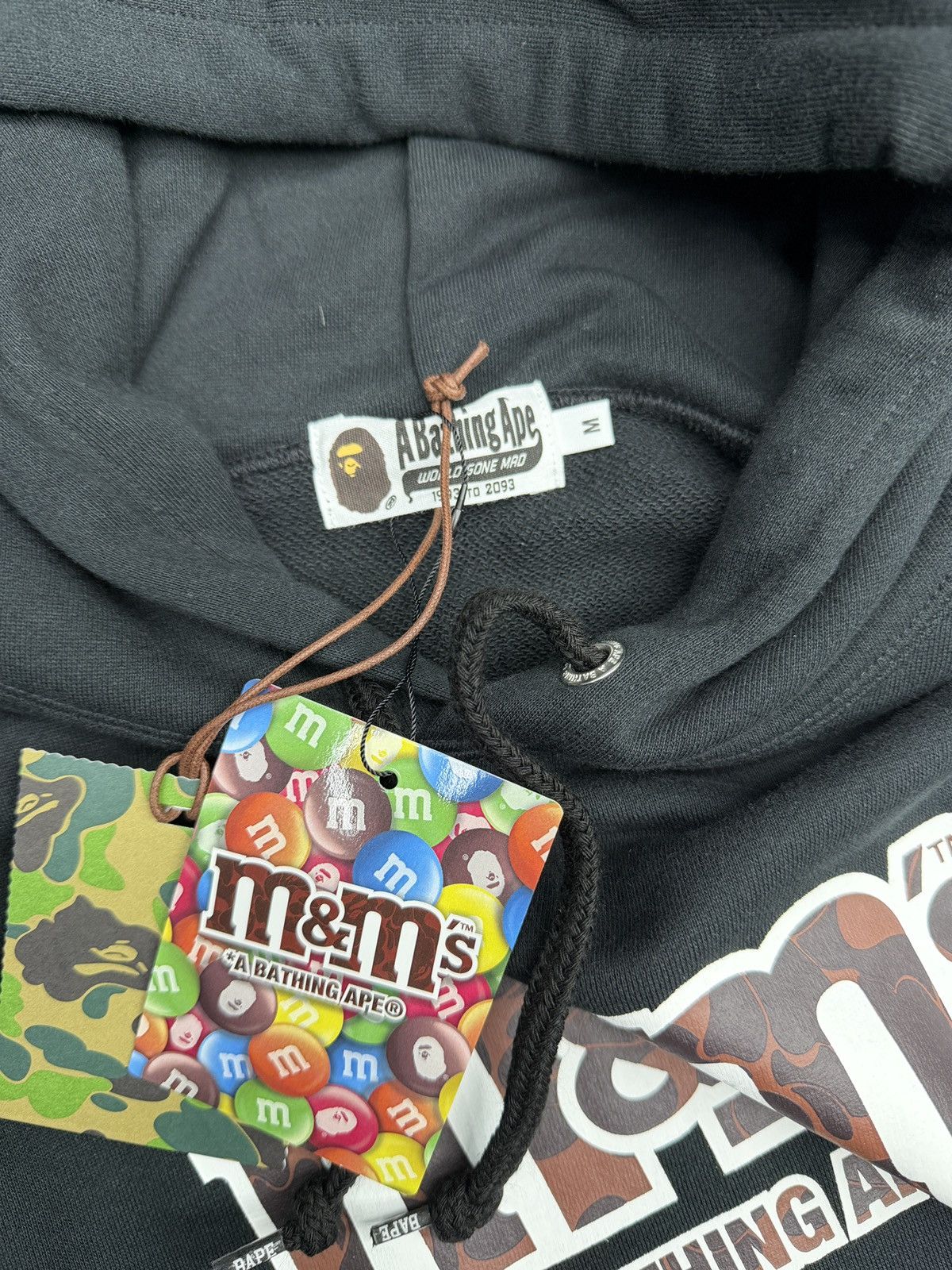Bape Bape x M&Ms College Pullover Hoodie Size US M / EU 48-50 / 2 - 3 Thumbnail