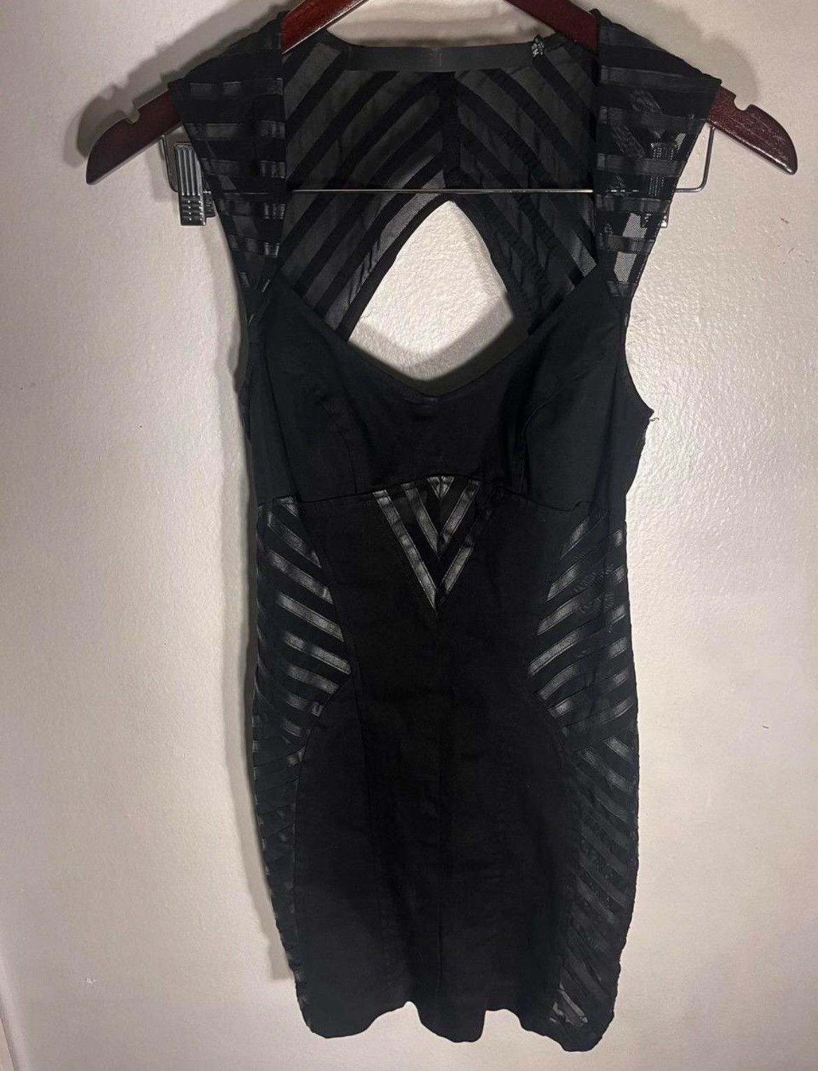 Lip Service LIP SERVICE SECRET SOCIETY MESH MINI DRESS BODYCON Size XS / US 0-2 / IT 36-38 - 1 Thumbnail