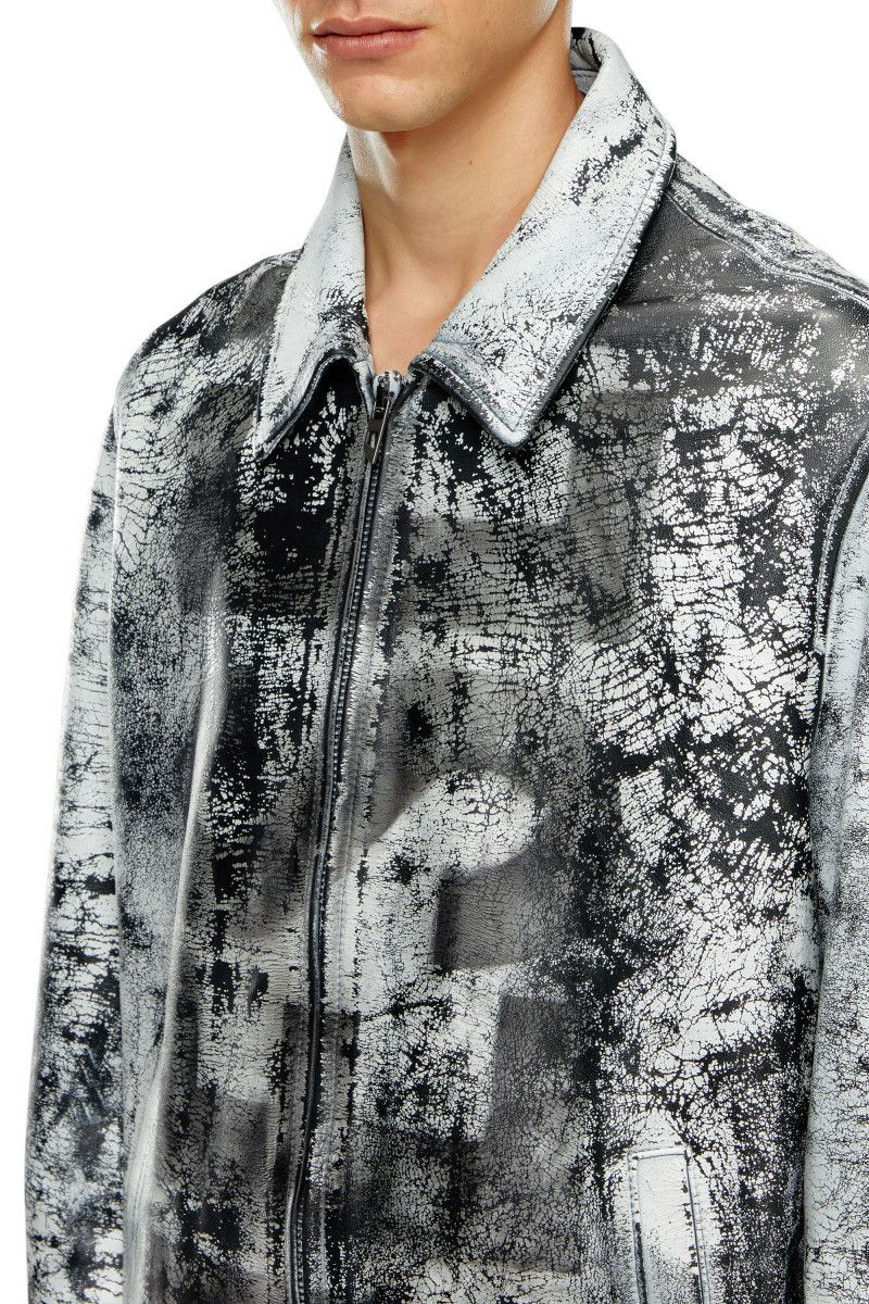 Diesel o1mle0426 L-Pylon-A Jacket in Black/White Size US M / EU 48-50 / 2 - 4 Thumbnail