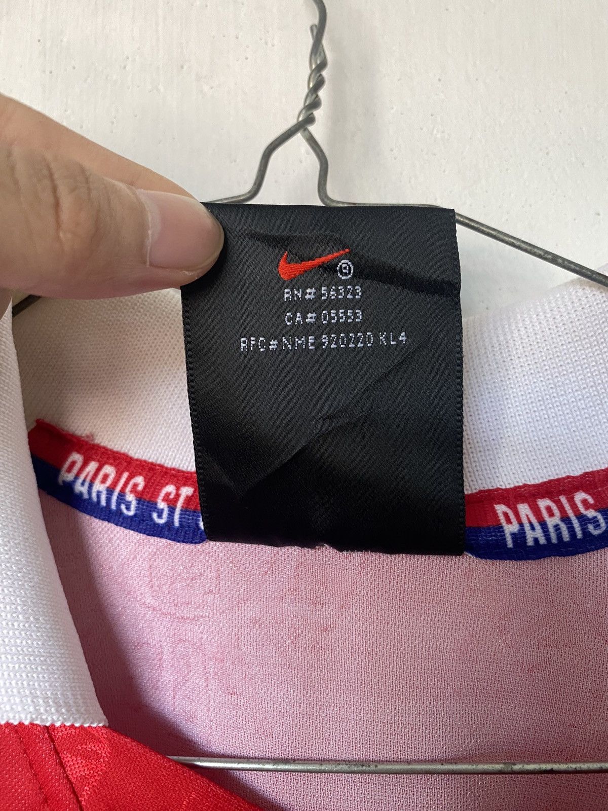 Nike × Vintage Vintage 1996/97 PSG Home Jersey Size US L / EU 52-54 / 3 - 12 Thumbnail